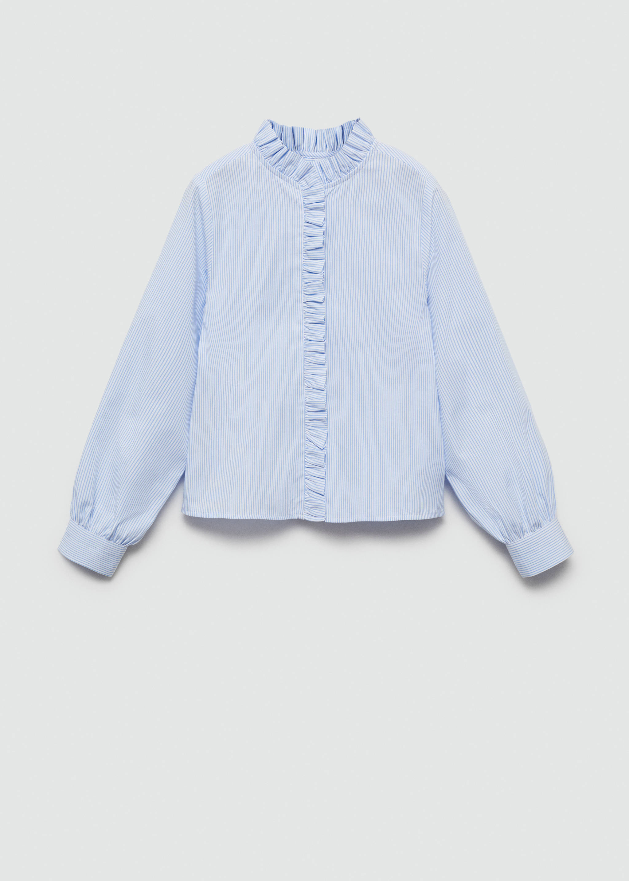 Shirt with ruffle detail - Article without model