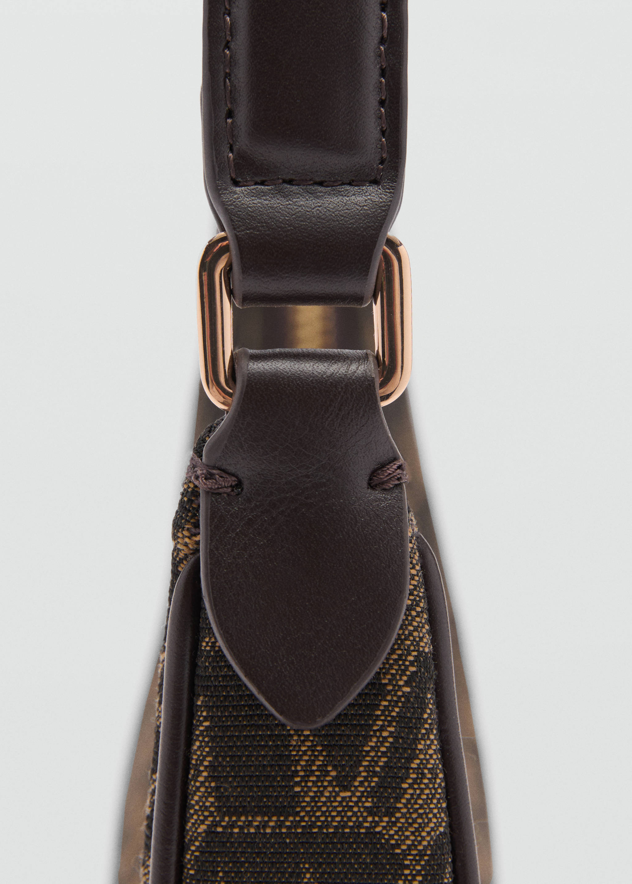 Jacquard shoulder bag - Details of the article 1