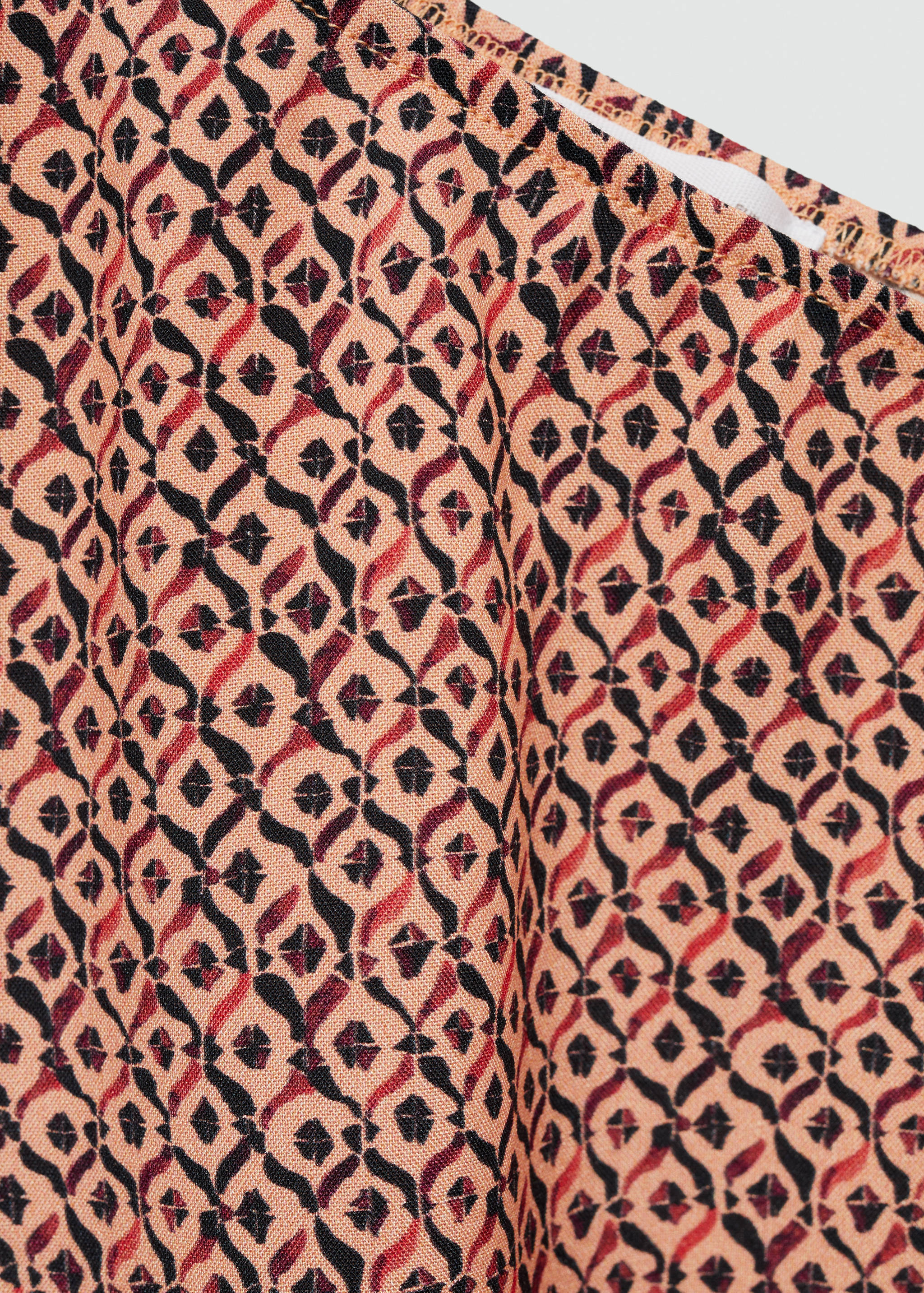 Asymmetrical printed blouse - Details of the article 8