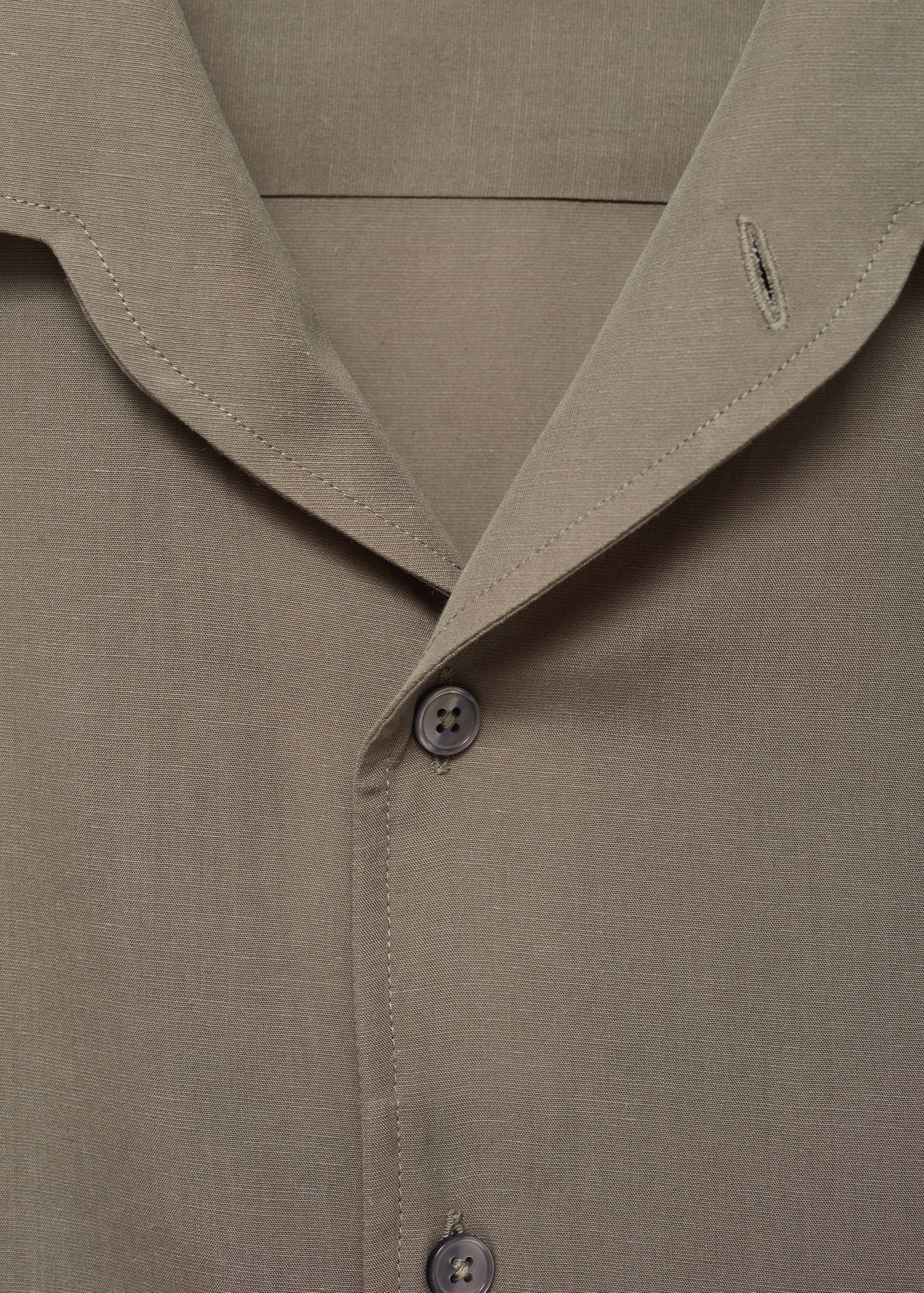 Regular-fit lyocell shirt - Details of the article 8