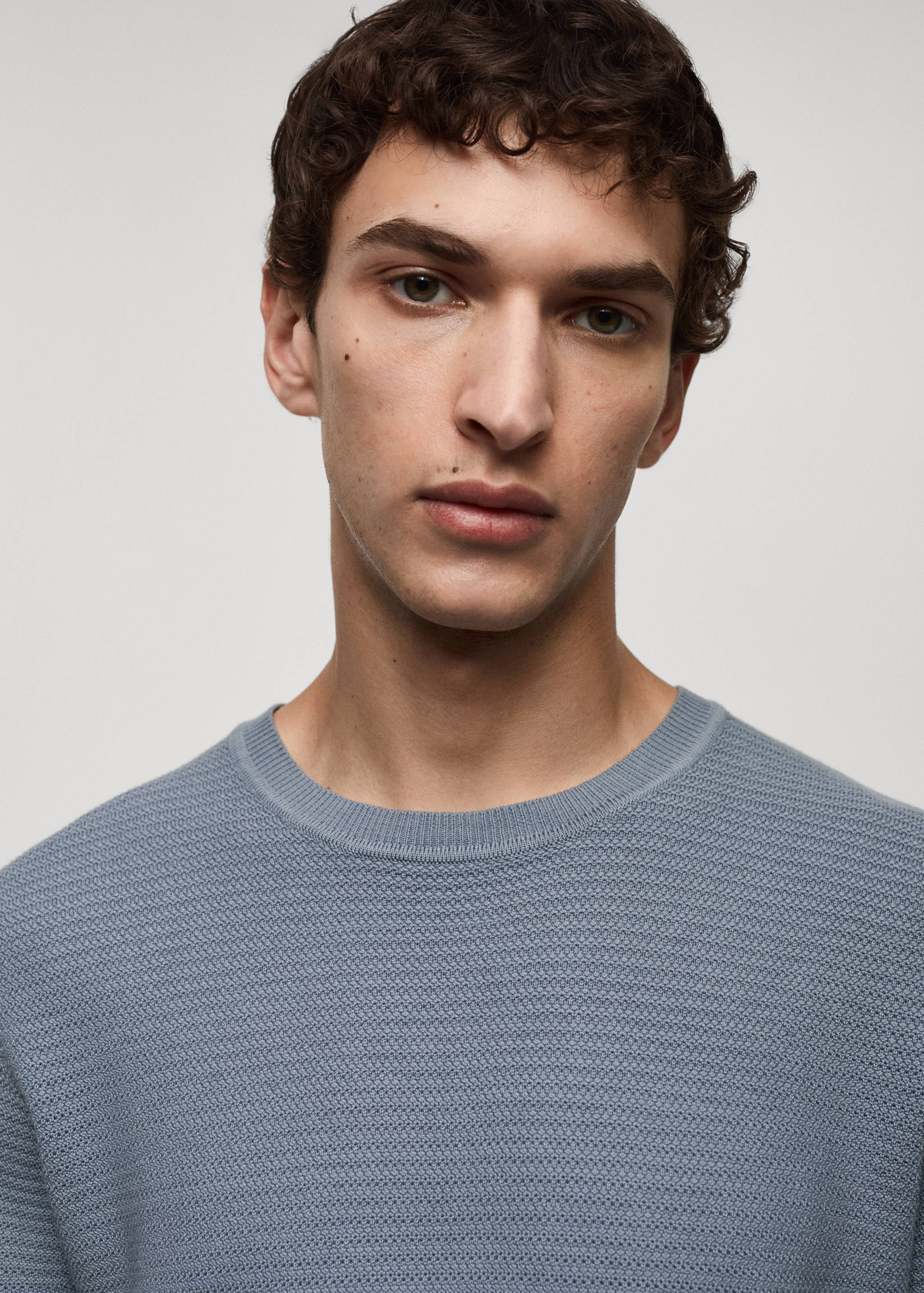 T-shirt maille torsadée Tencel - Détail de l'article 1