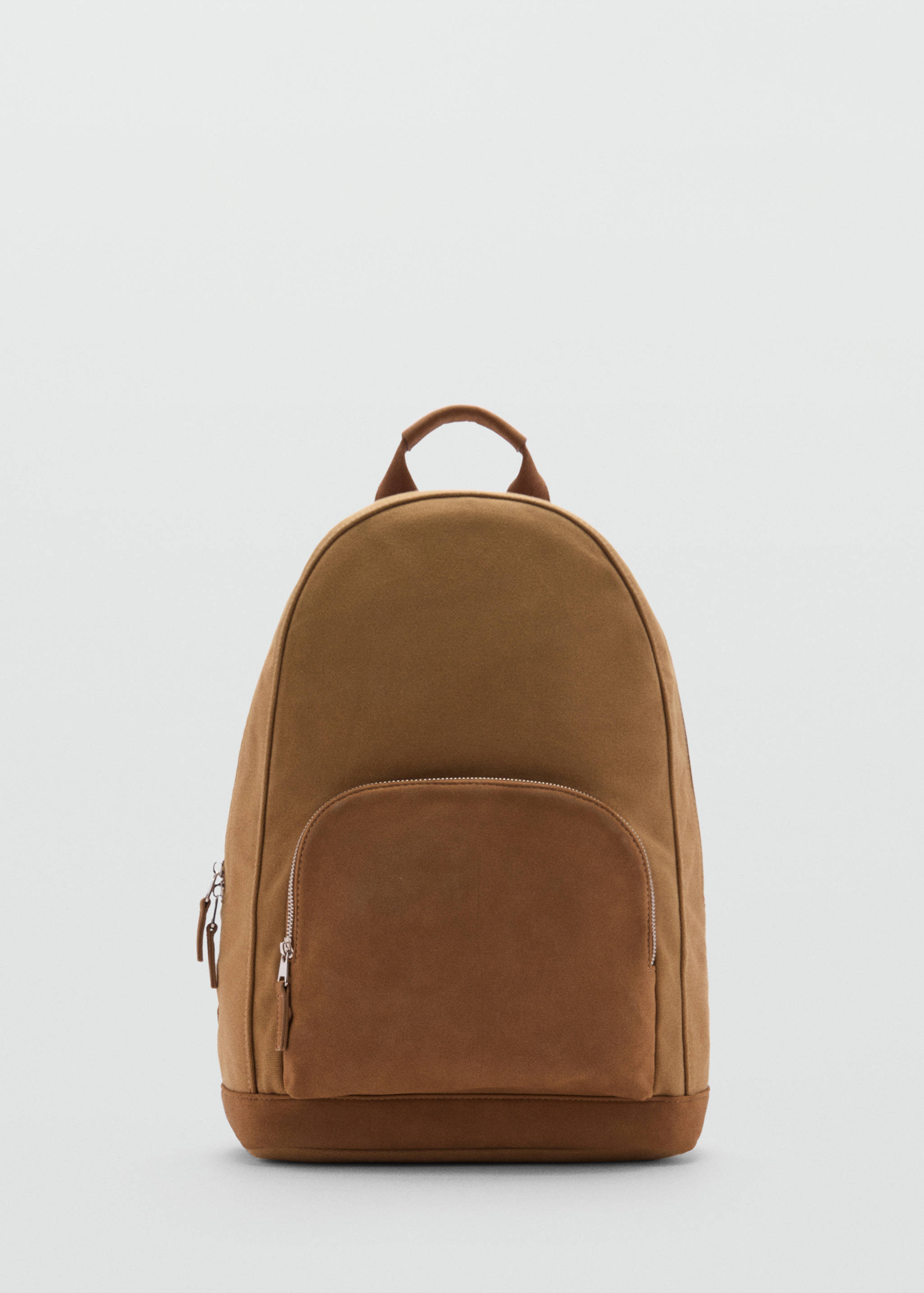Canvas mixed backpack - Article without model