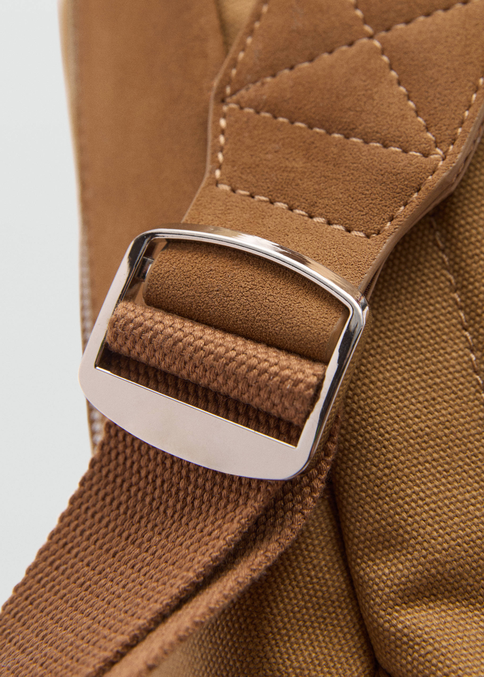 Canvas mixed backpack - Details of the article 2