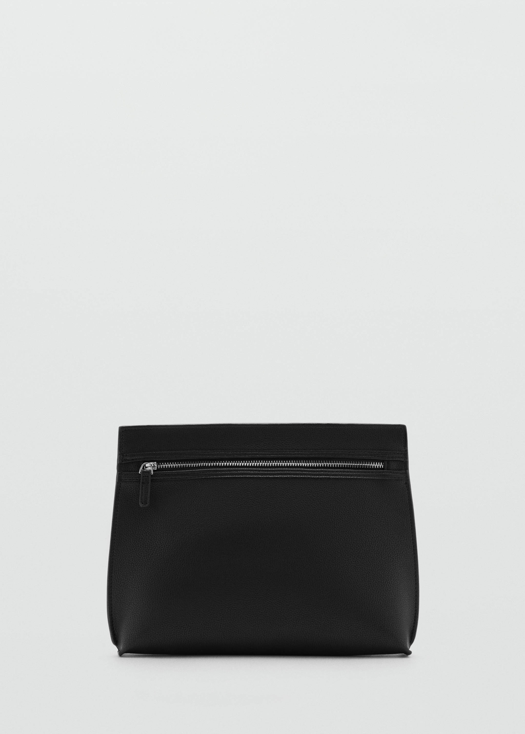 Faux-leather handbag - Article without model
