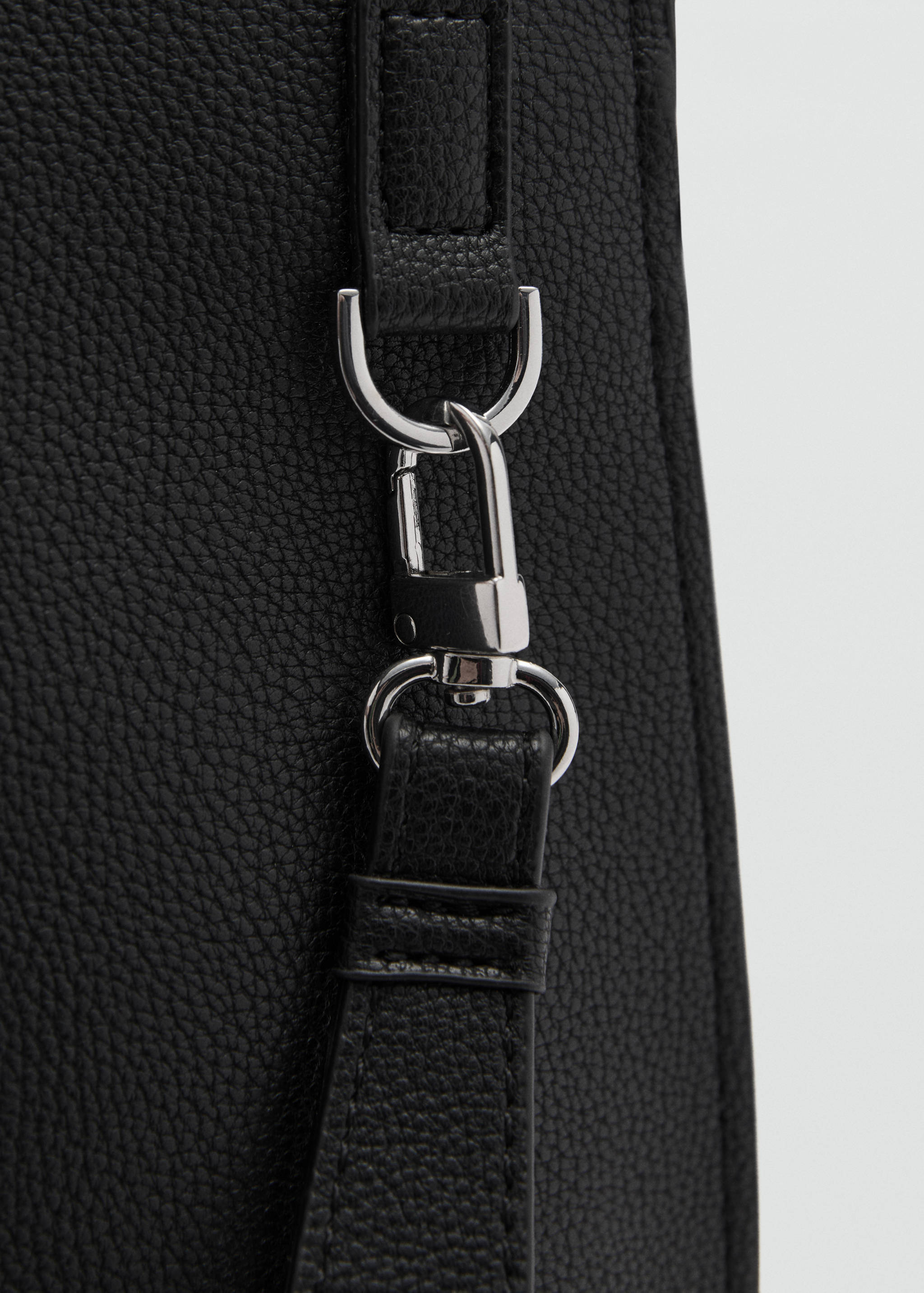 Faux-leather handbag - Details of the article 3