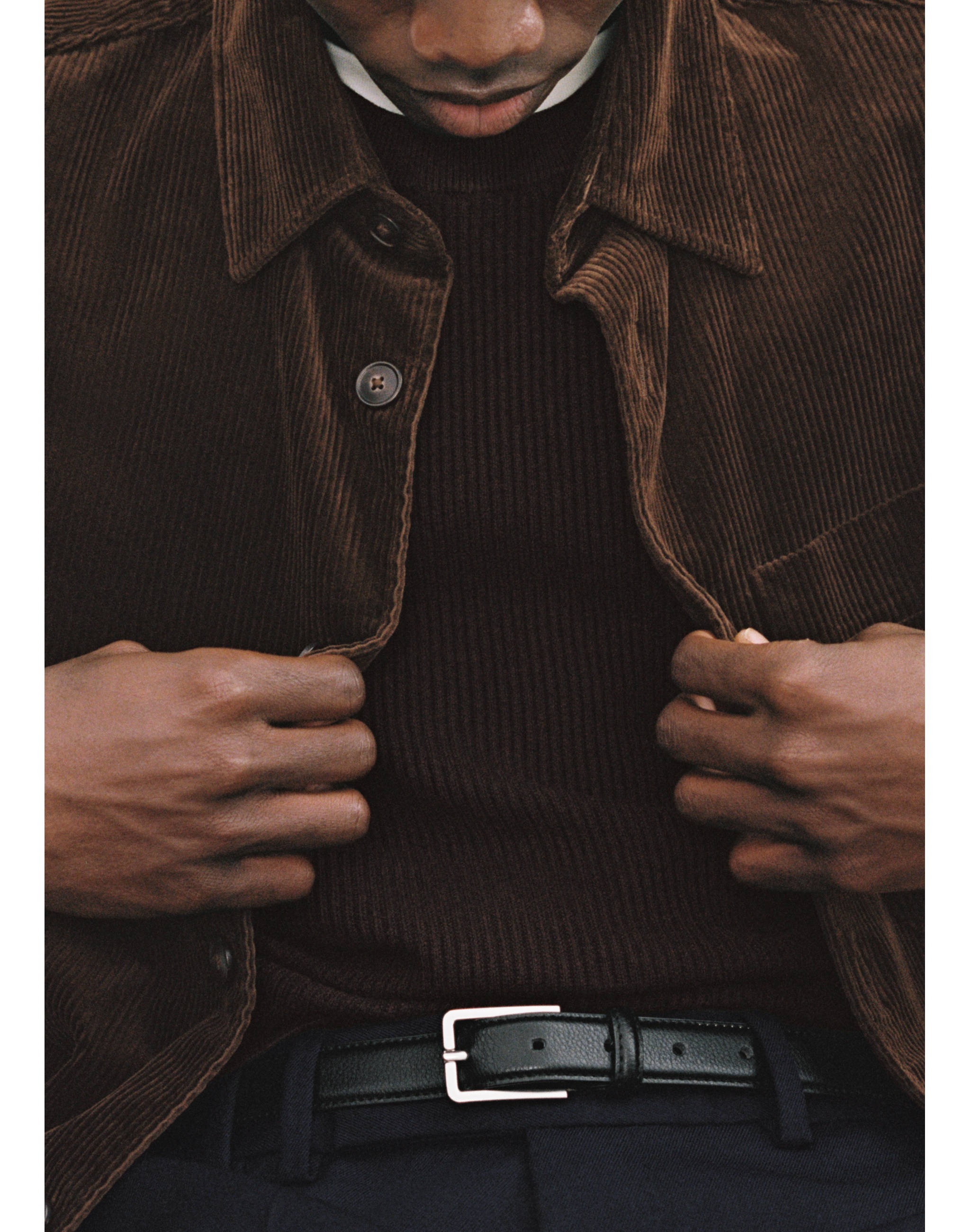 100% beaten leather belt - Details of the article 3