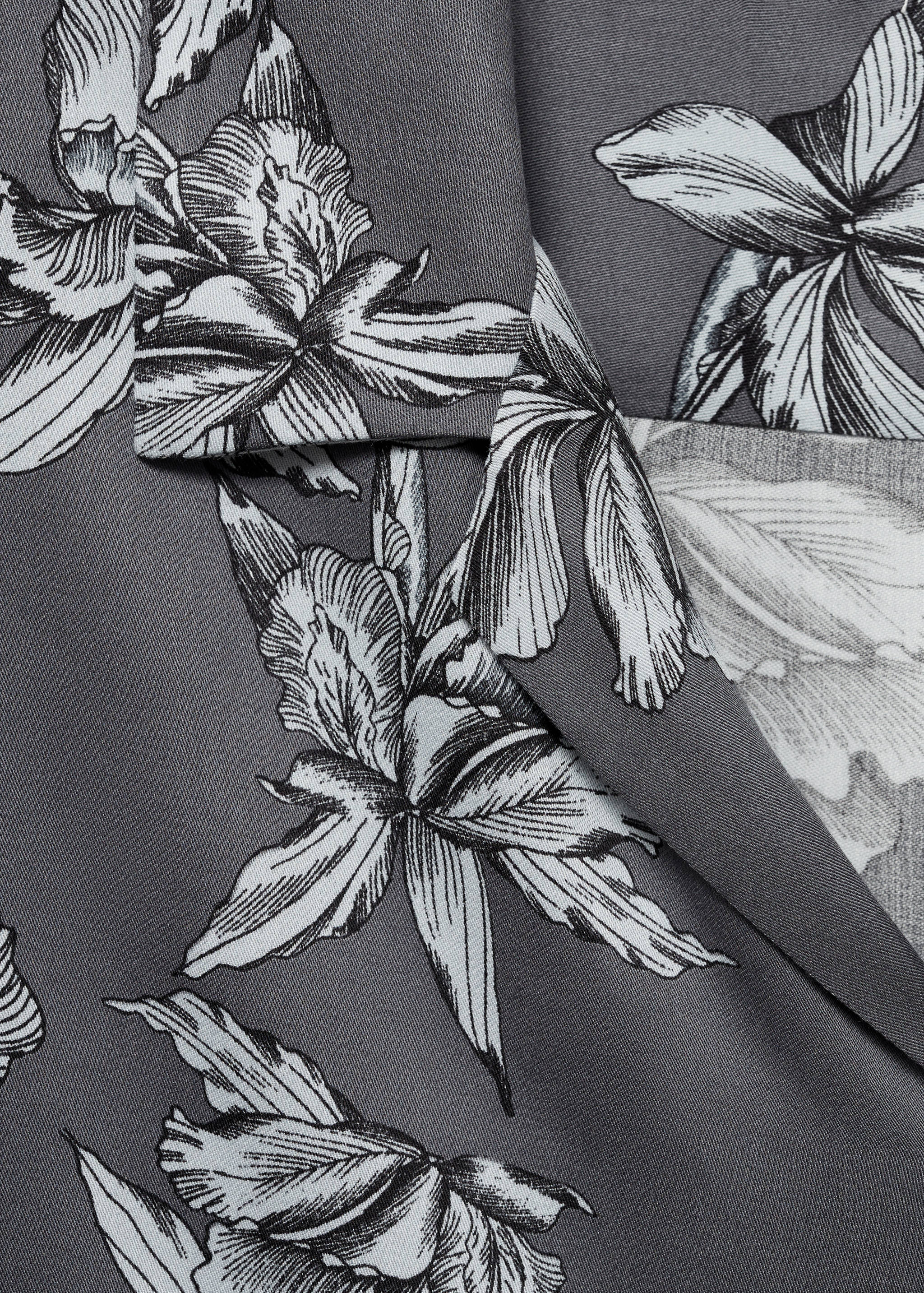 Camisa regular fit estampado hawaiano - Detalle del artículo 8