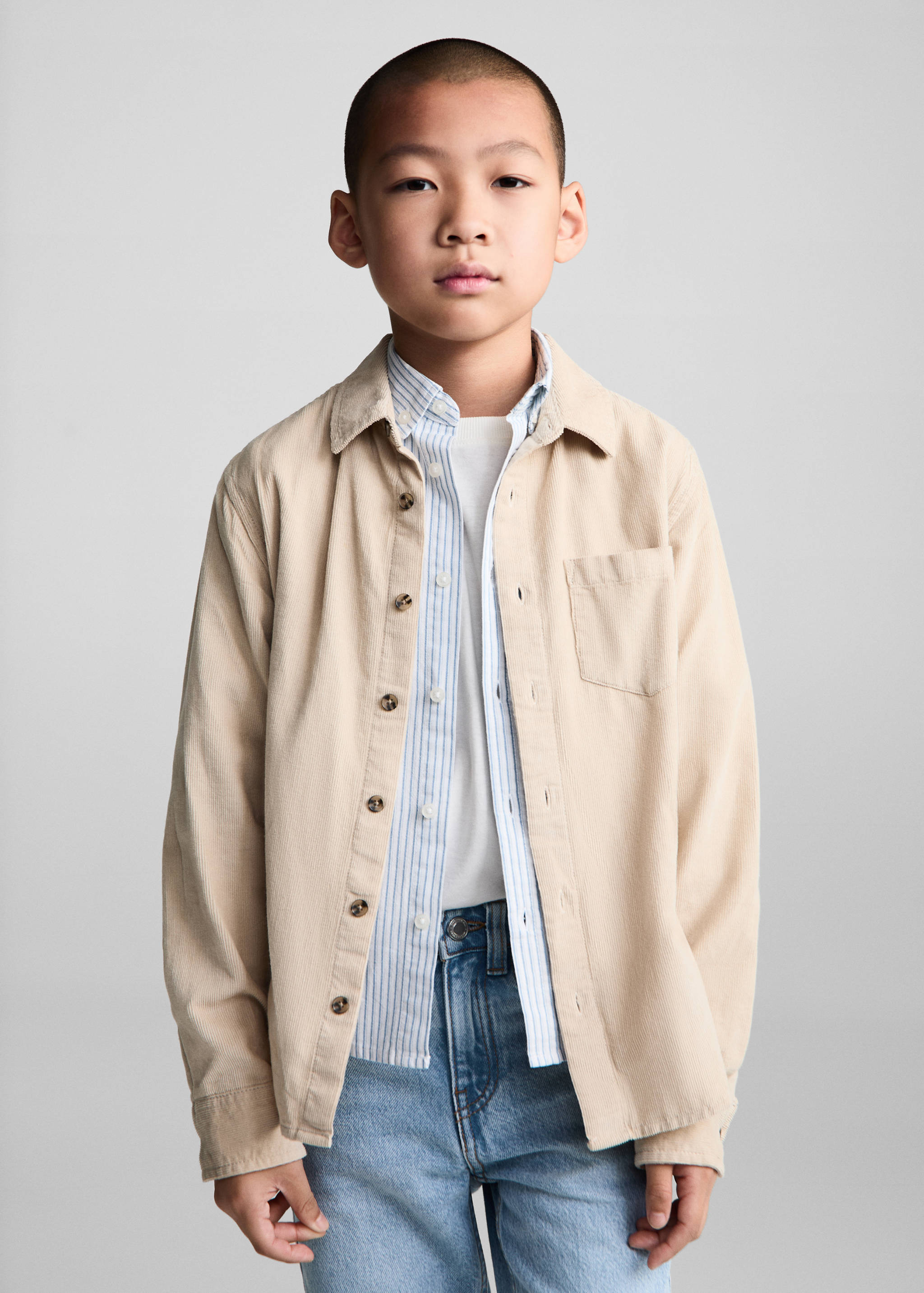 Dad decorative ripped jeans - Medium plane