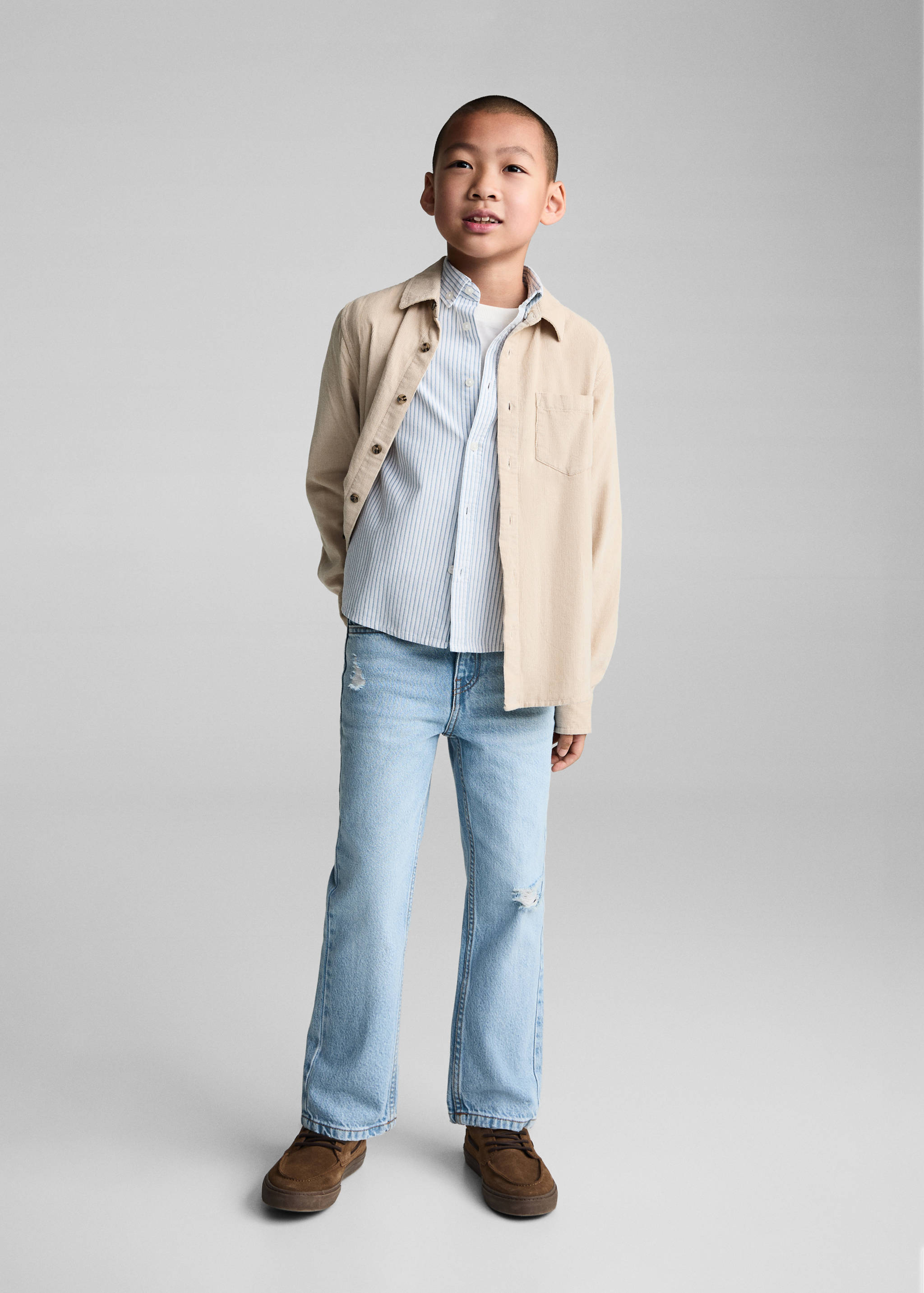 Dad decorative ripped jeans - Details of the article 2