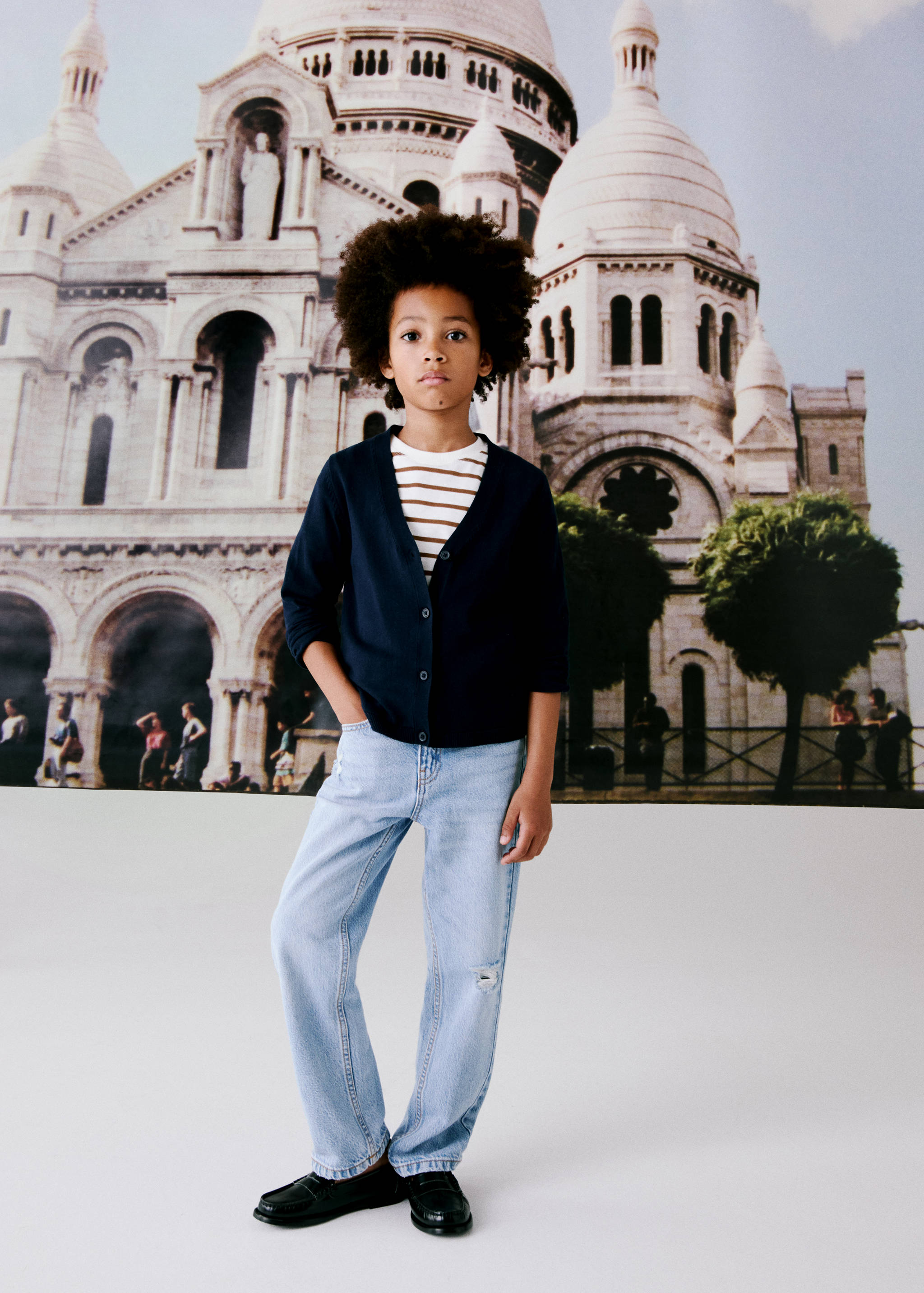 Dad decorative ripped jeans - Details of the article 5