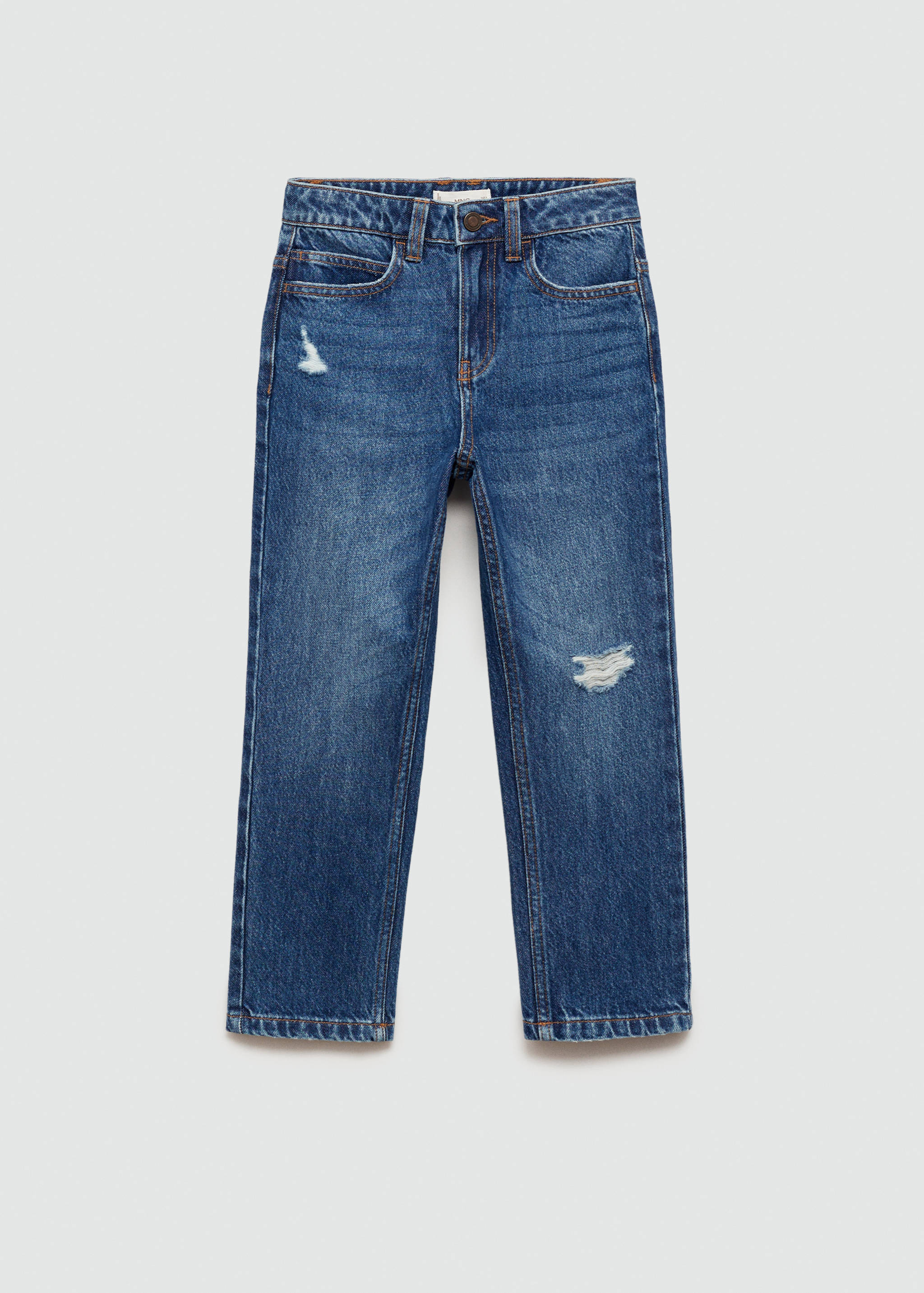 Dad decorative ripped jeans - Article without model