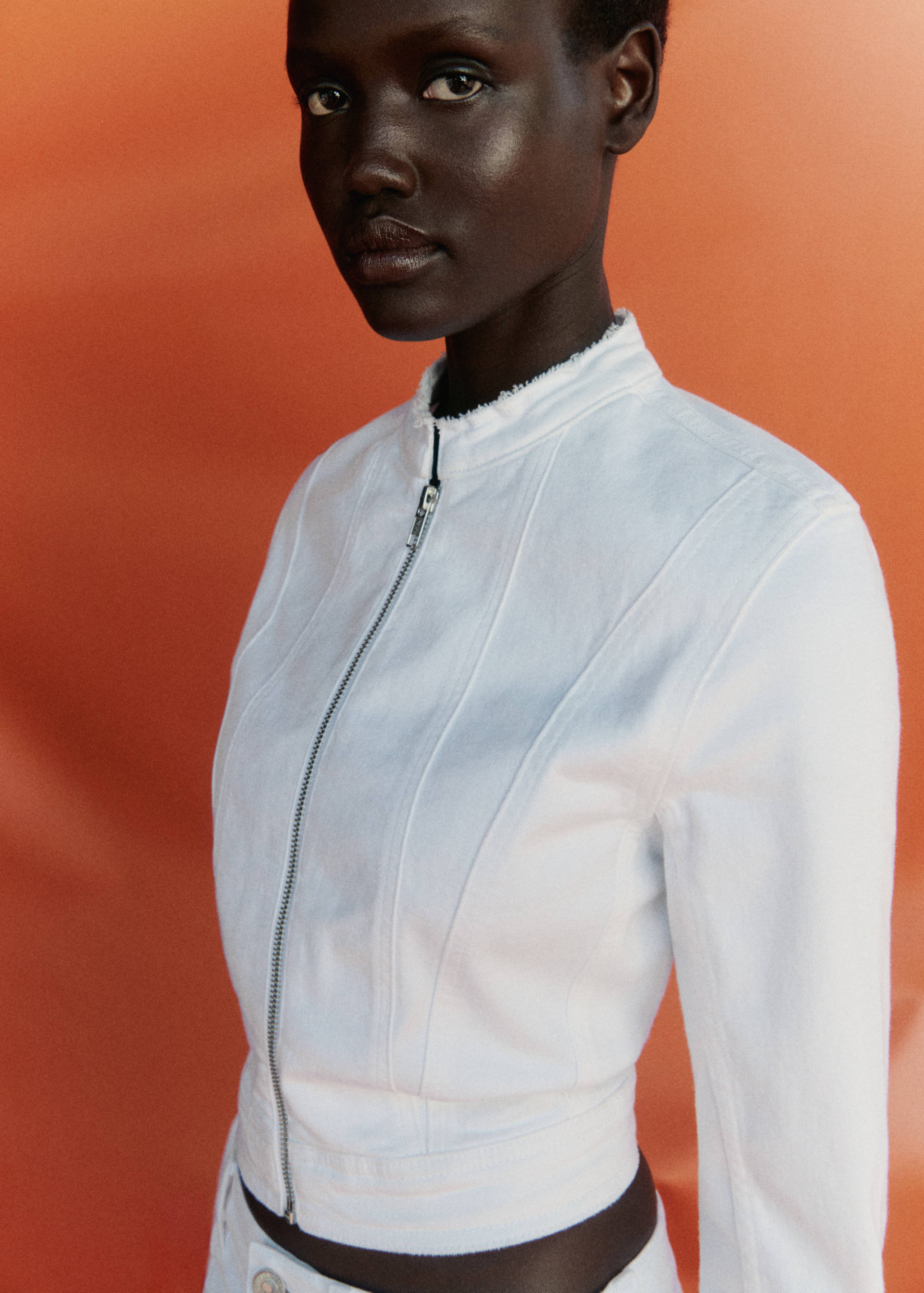 جاكيت جينز بسحاب - تفاصيل المنتج 6