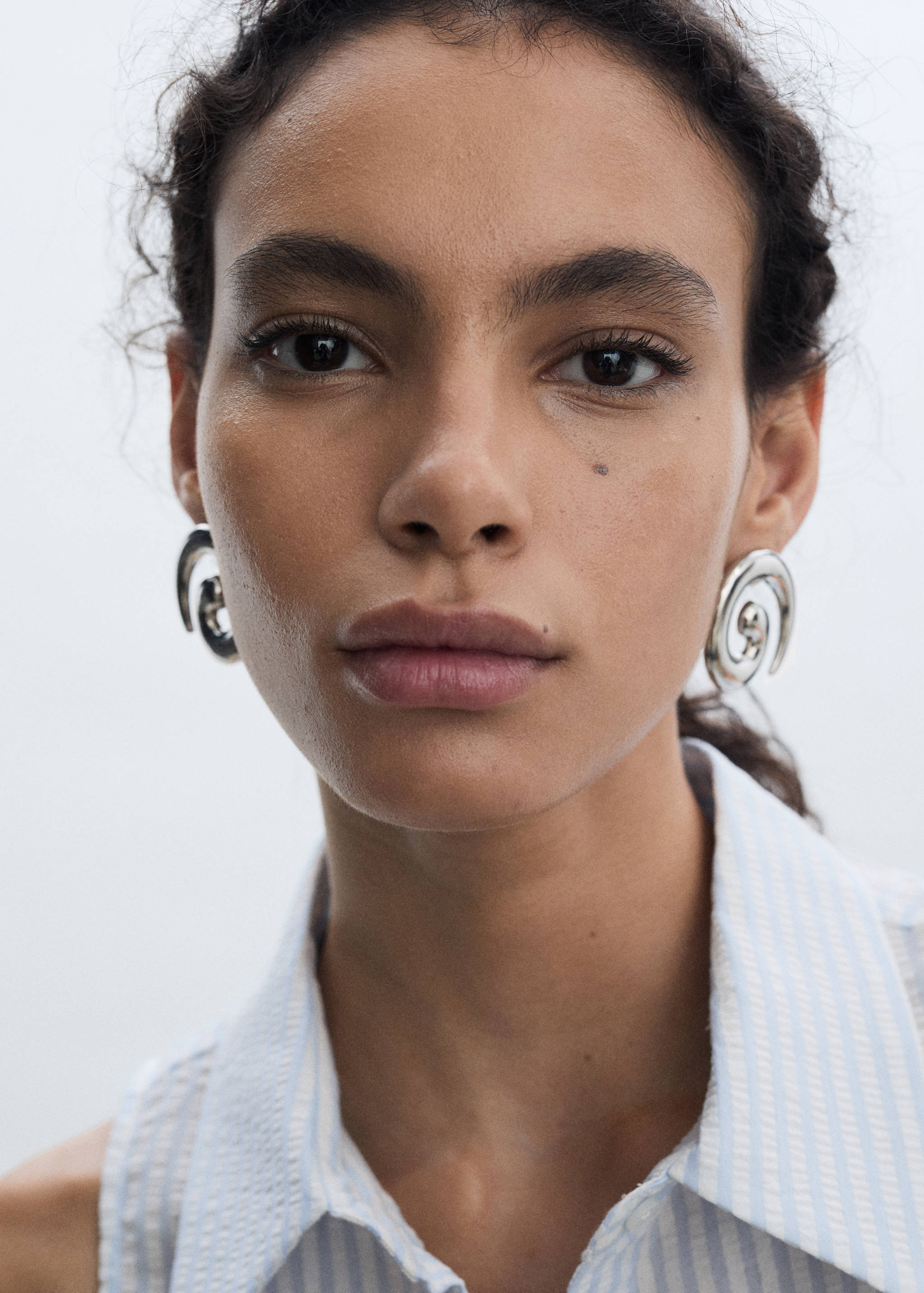 قميص بنسيج محكم مخطط - تفاصيل المنتج 1