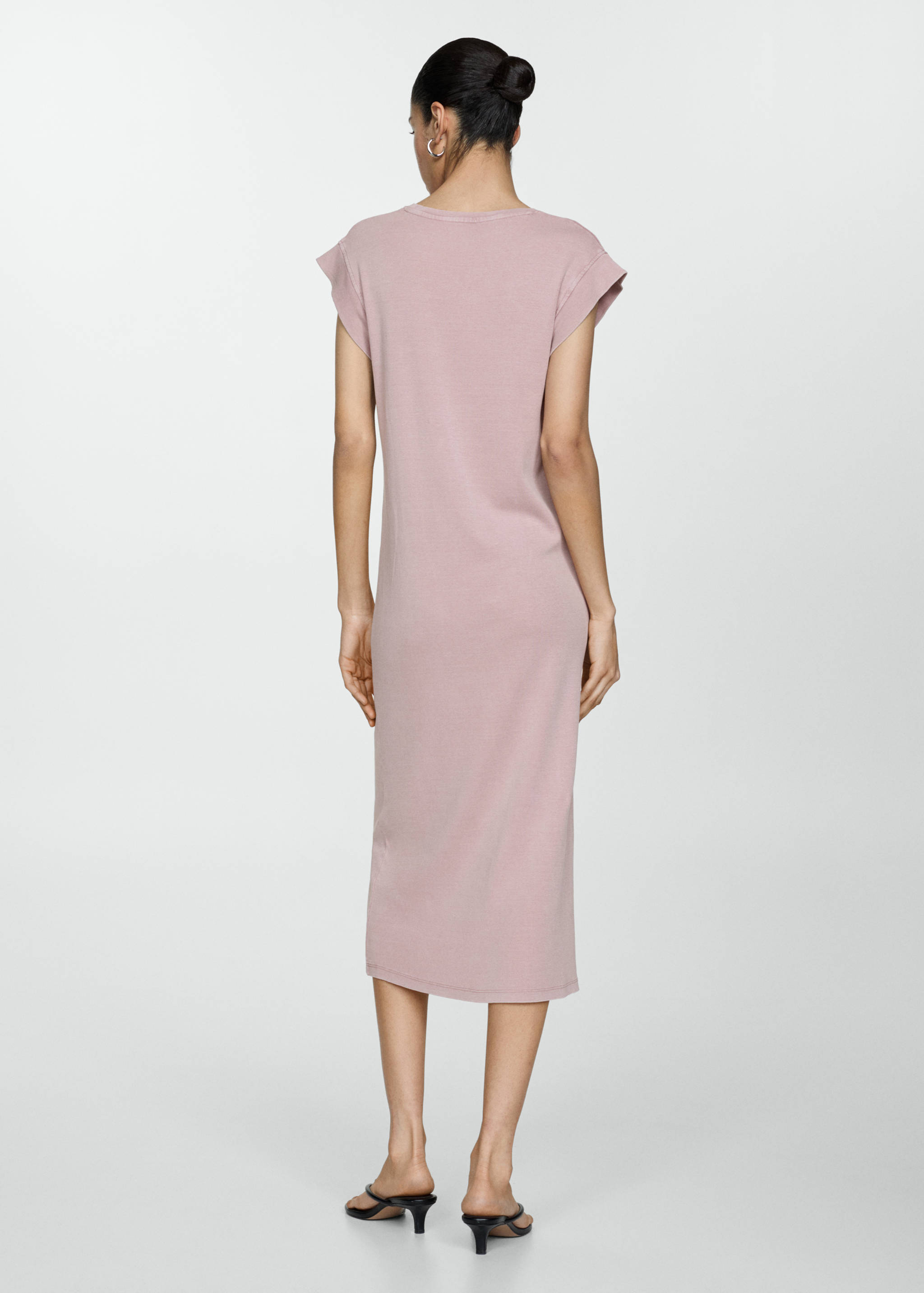 Sukienka bawełniana midi - Tylna strona artykułu