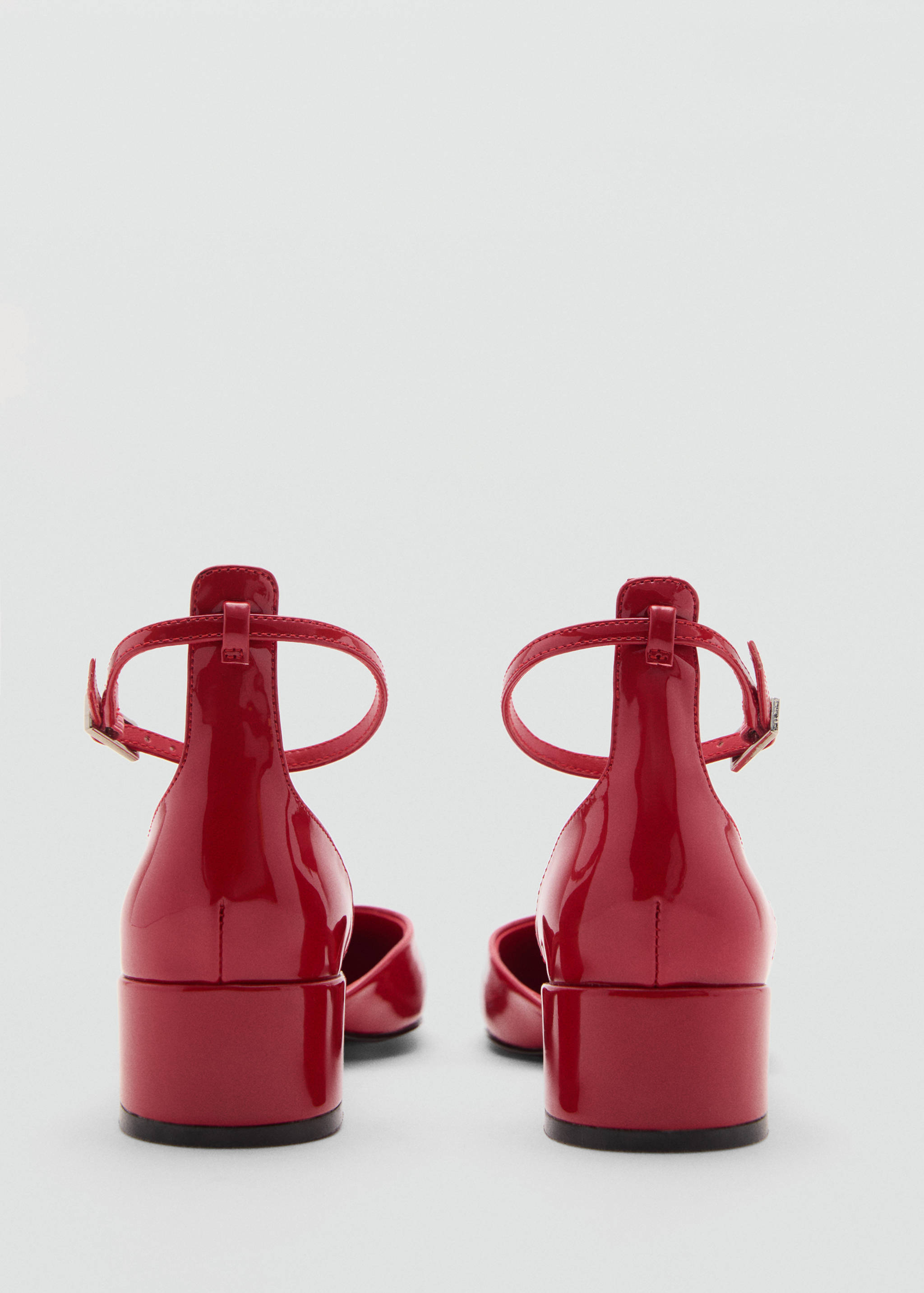 Patent-effect stiletto-heel shoes - Details of the article 1