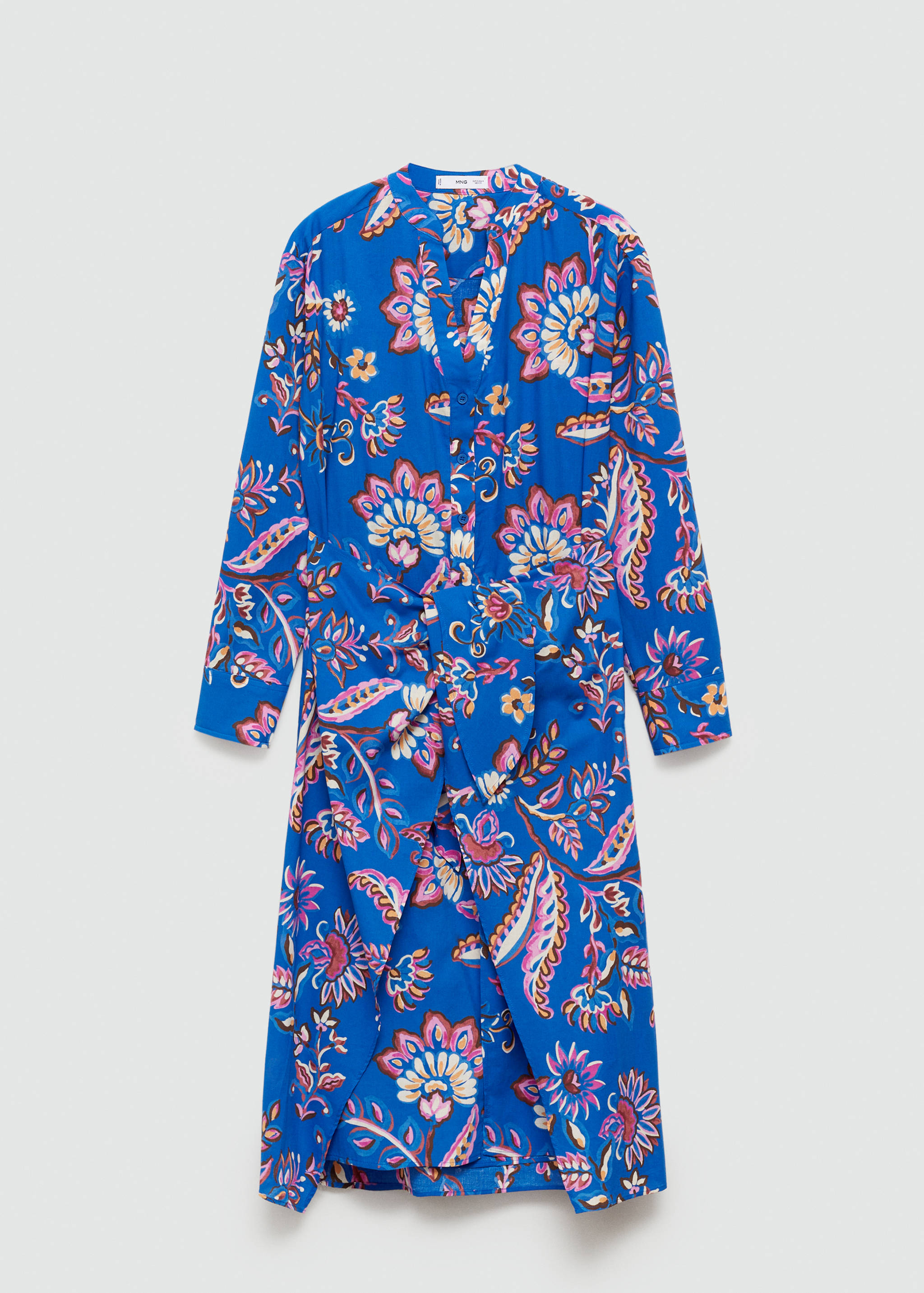 Floral print dress with bow - Article without model