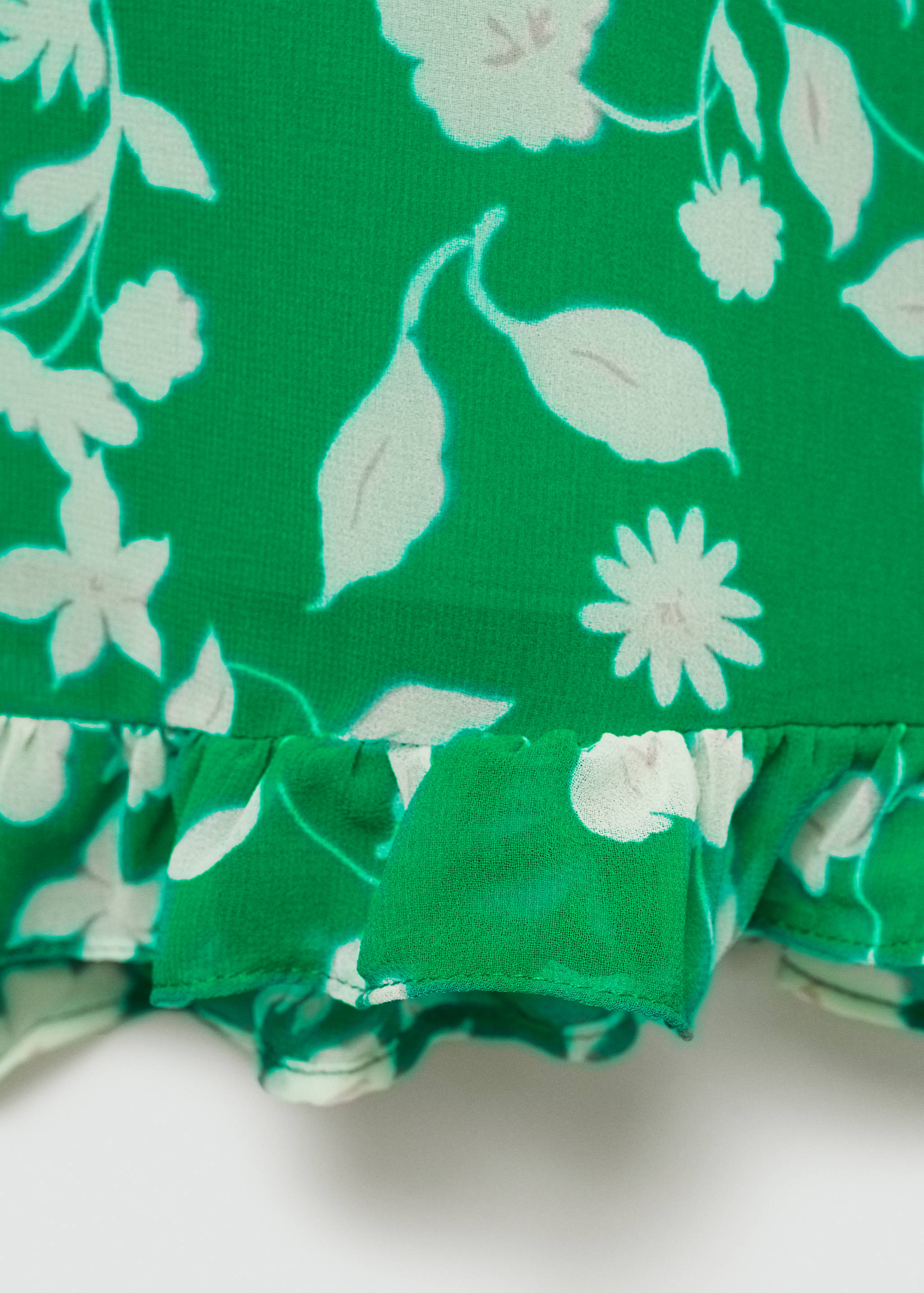Printed short dress - Details of the article 0