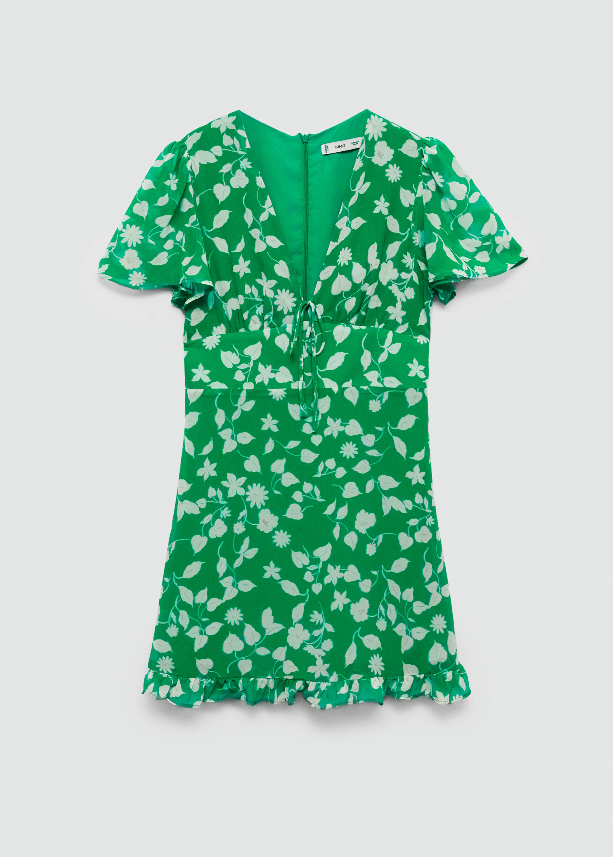 Printed short dress - Article without model