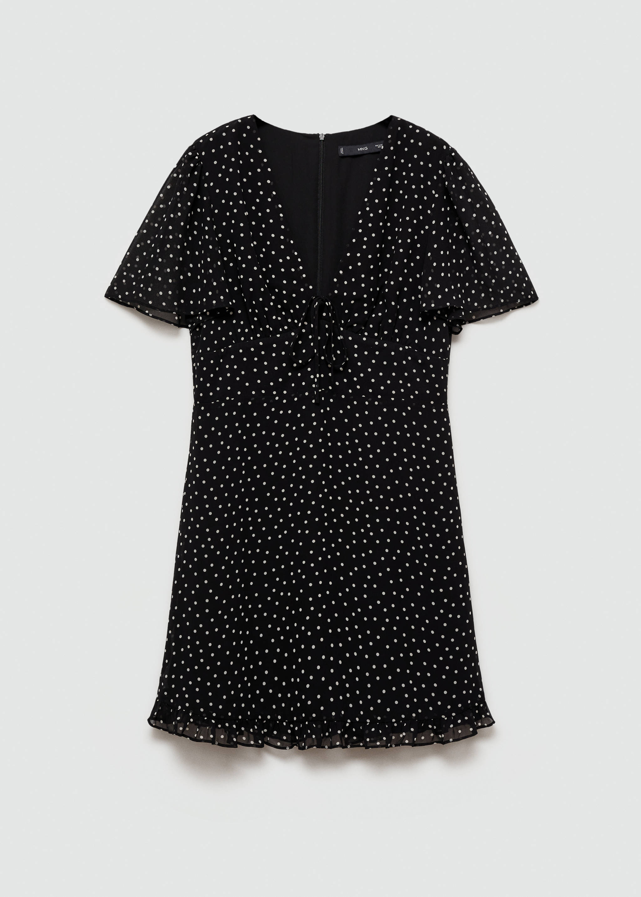 Printed short dress - Article without model