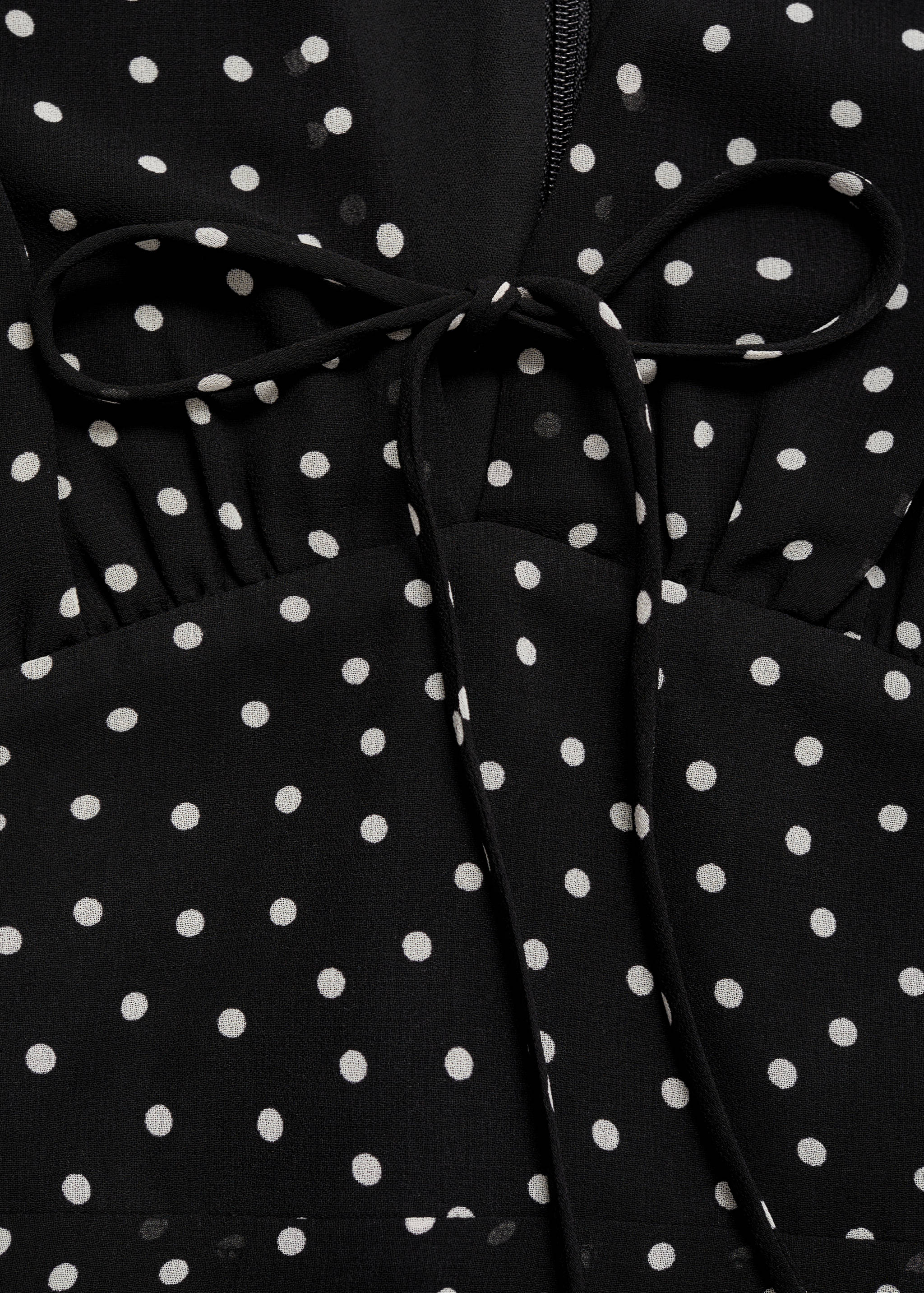 Printed short dress - Details of the article 8