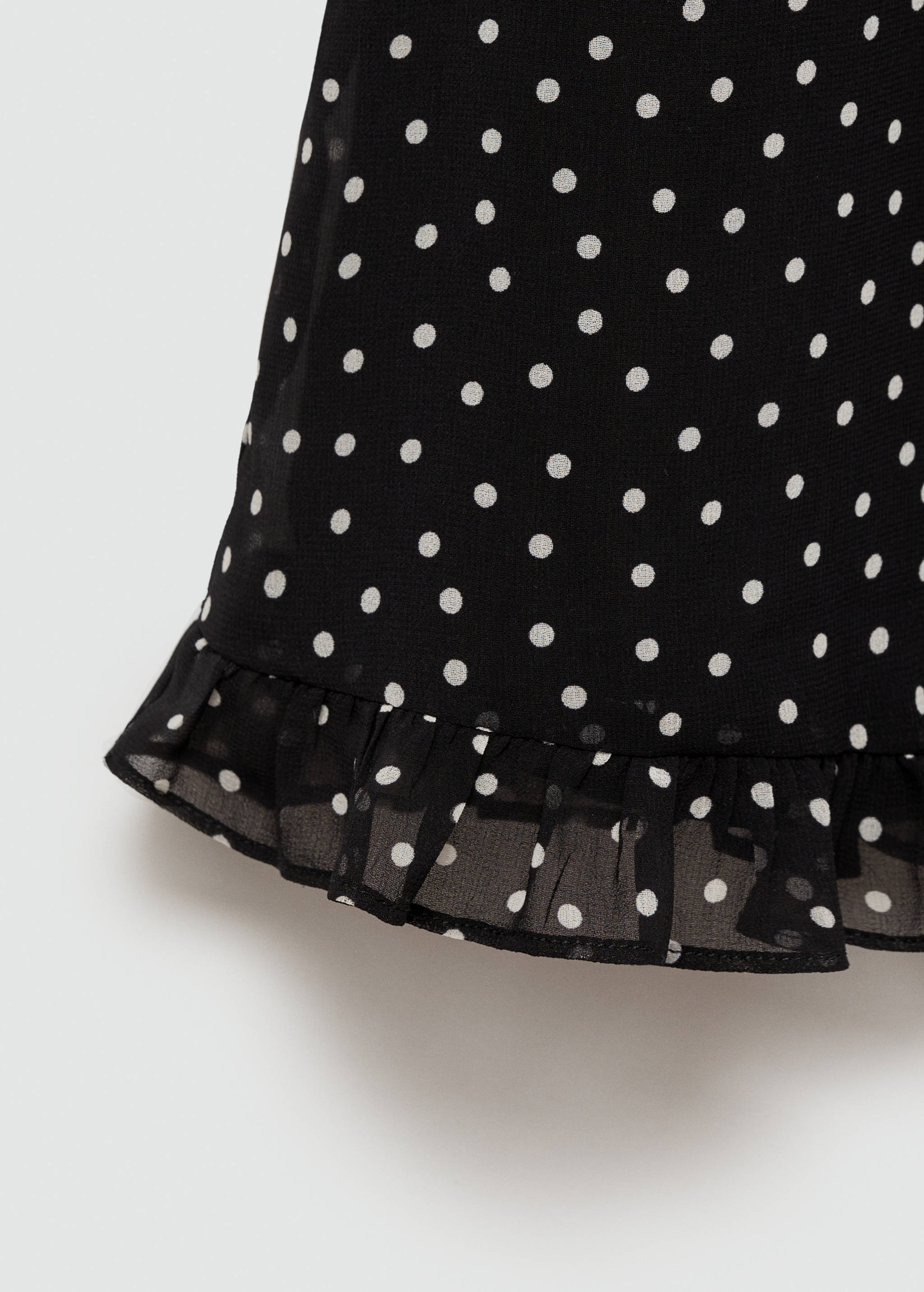Printed short dress - Details of the article 0