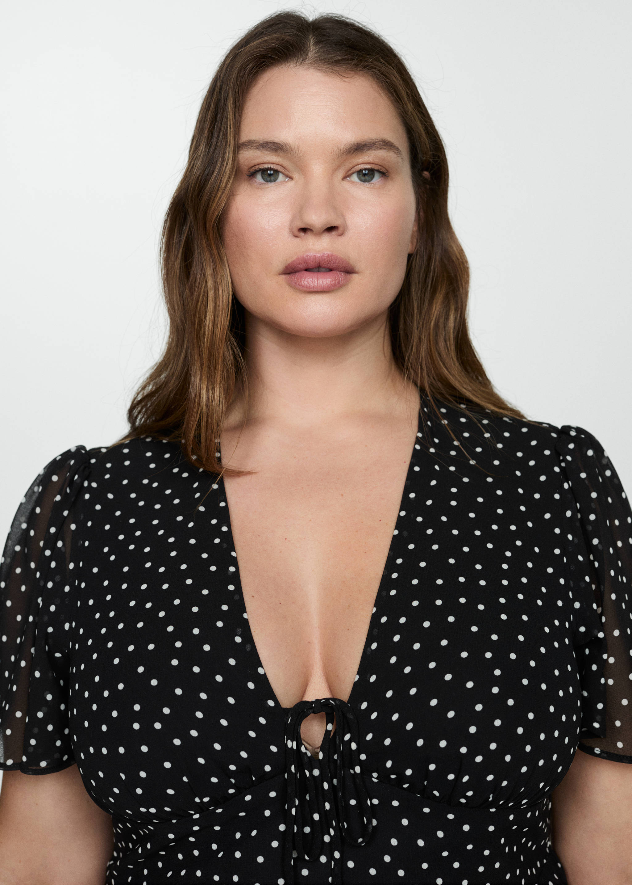 Printed short dress - Details of the article 4