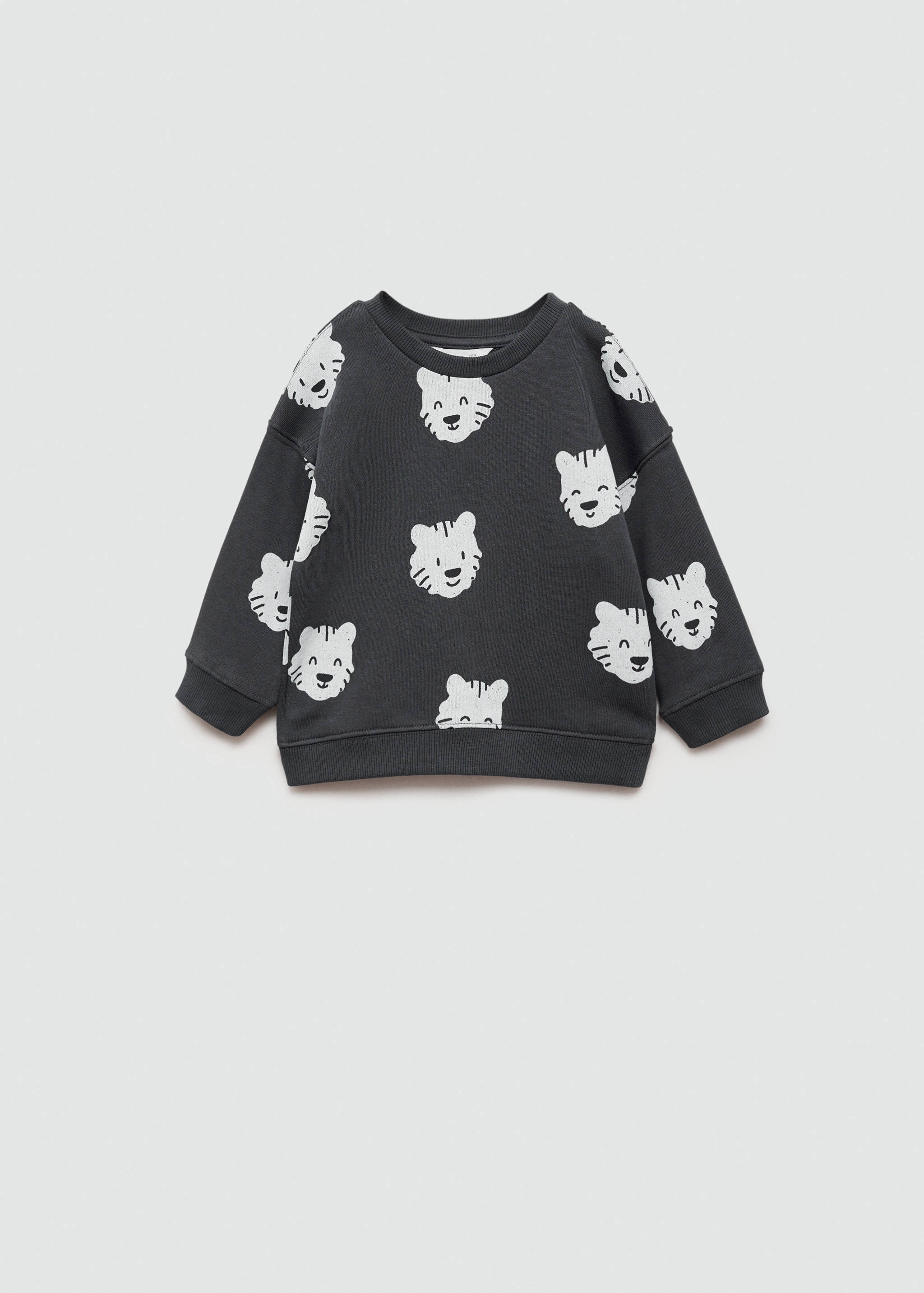 Tiger-print sweatshirt - Article without model