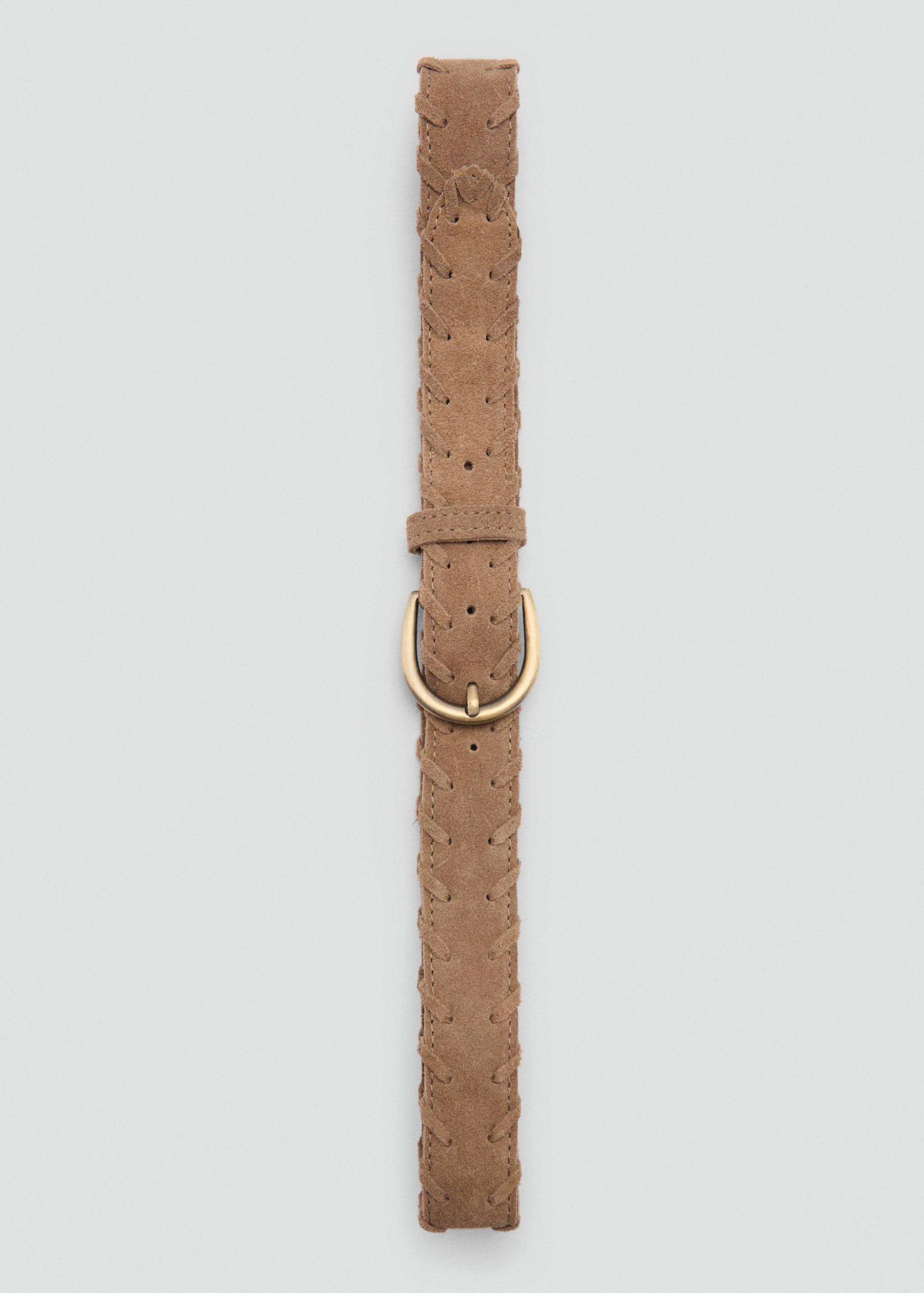 Braided leather belt - Details of the article 2