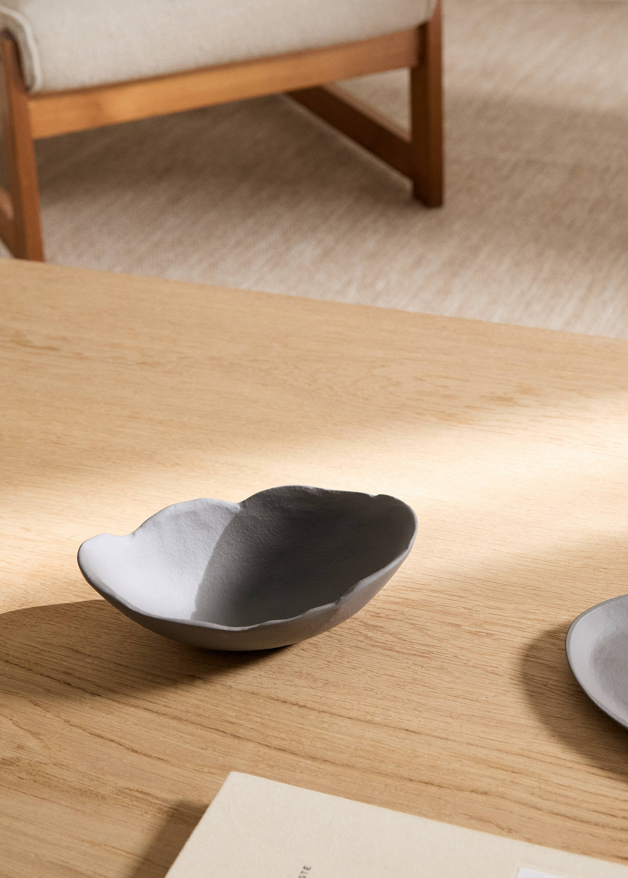 Plateau décoratif aluminium 12,5x8 cm - Plan général