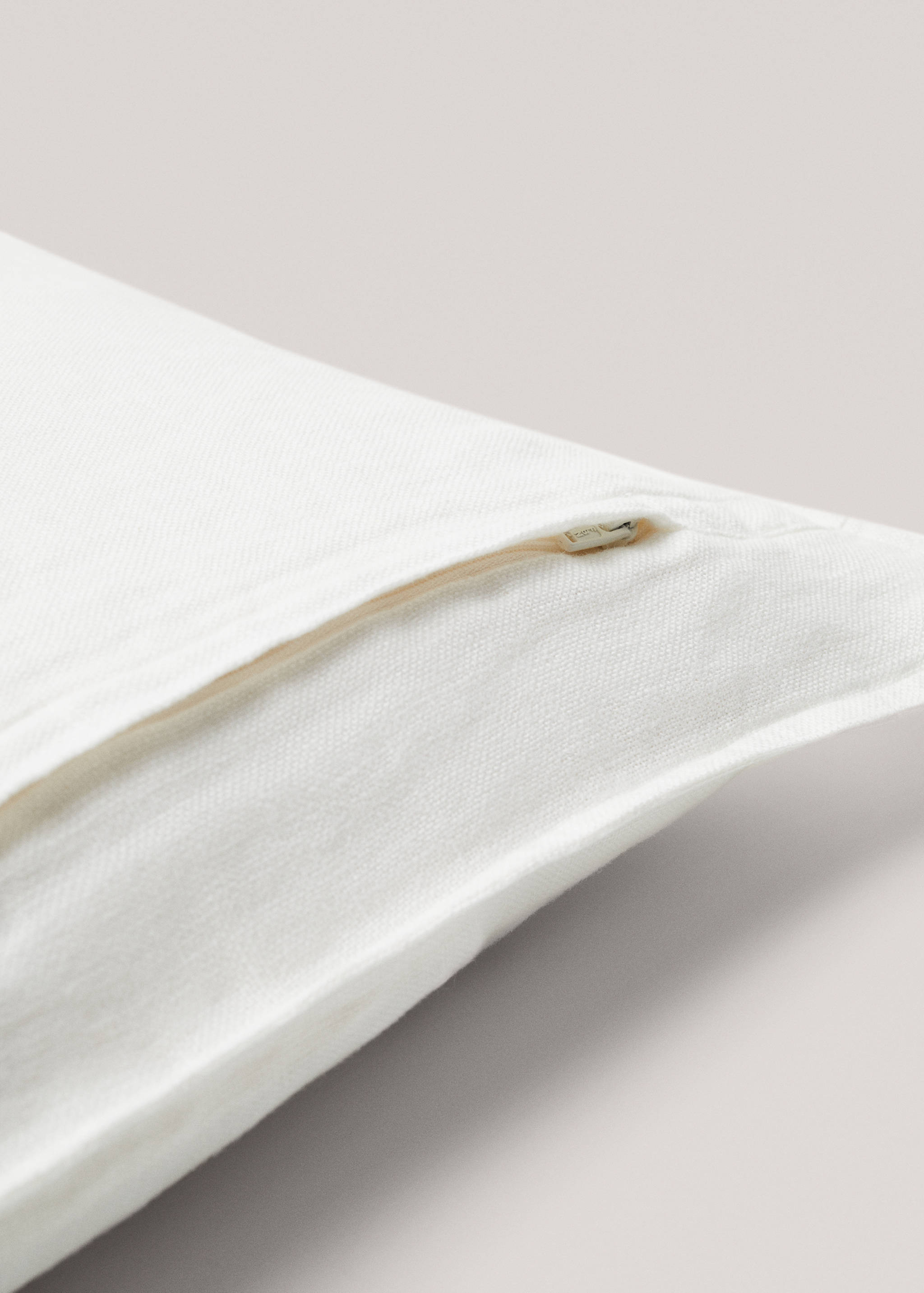 100% linen cushion case 45x45cm - Details of the article 4