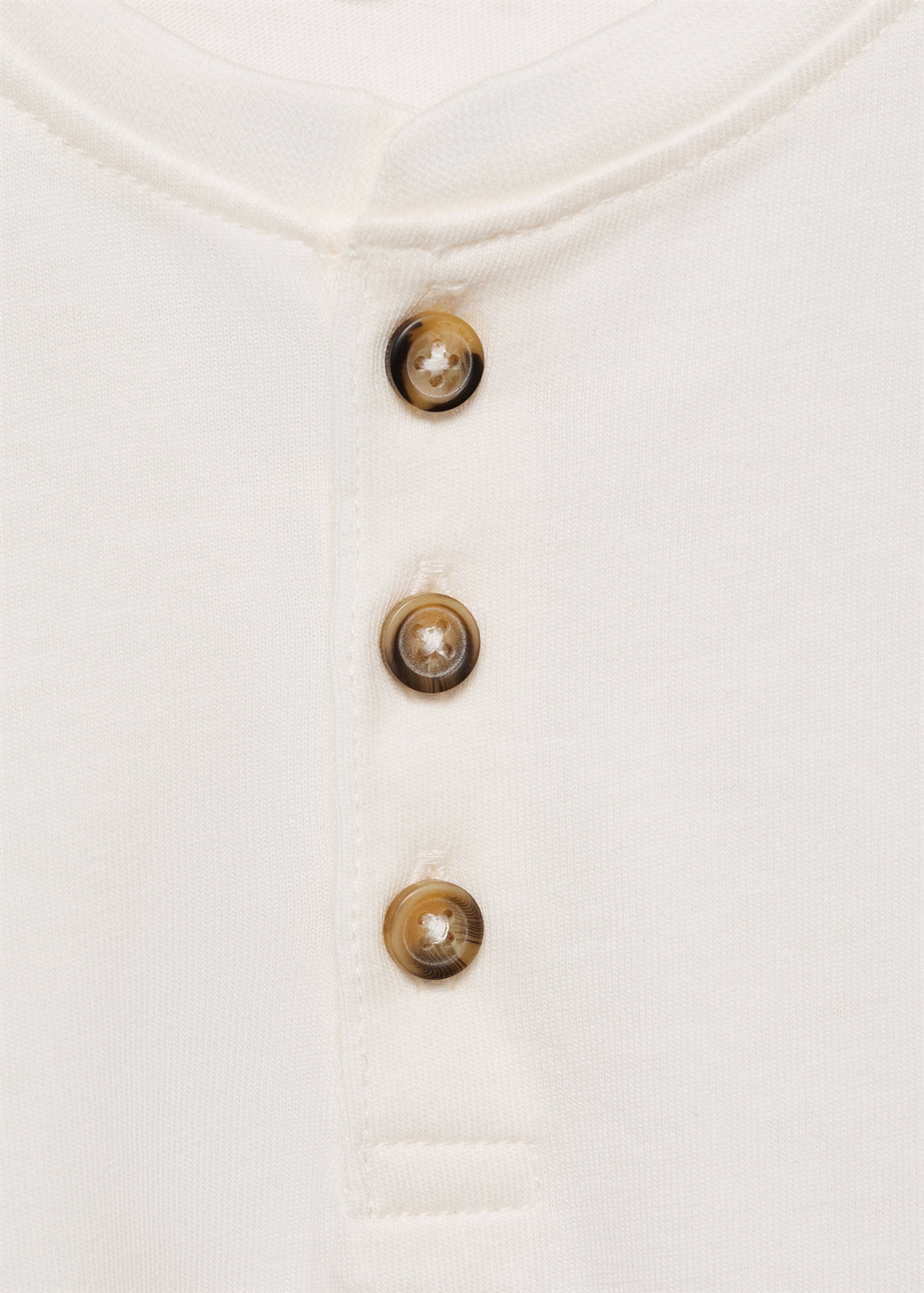 Long sleeve cotton t-shirt - Details of the article 8