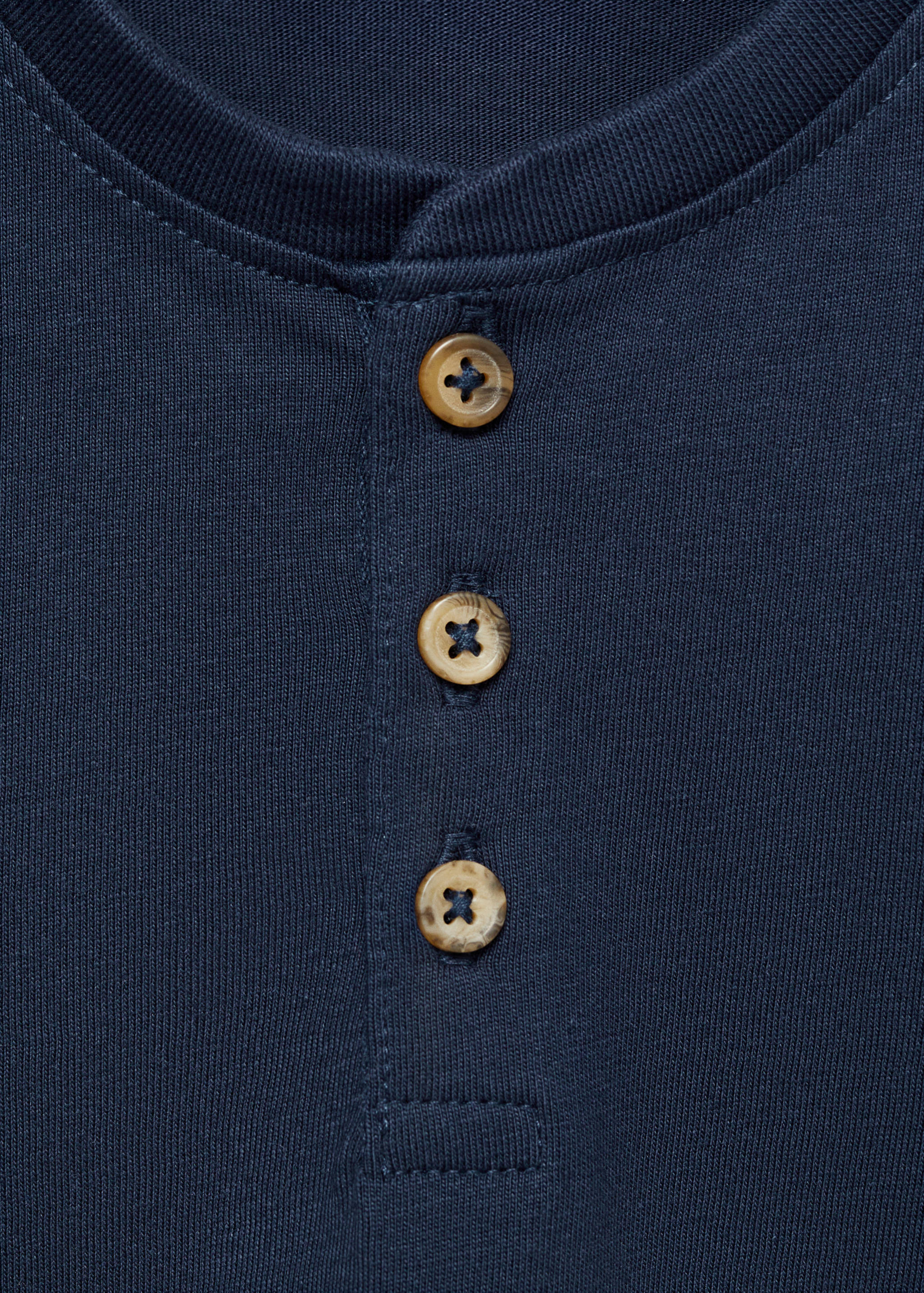 Long sleeve cotton t-shirt - Details of the article 8
