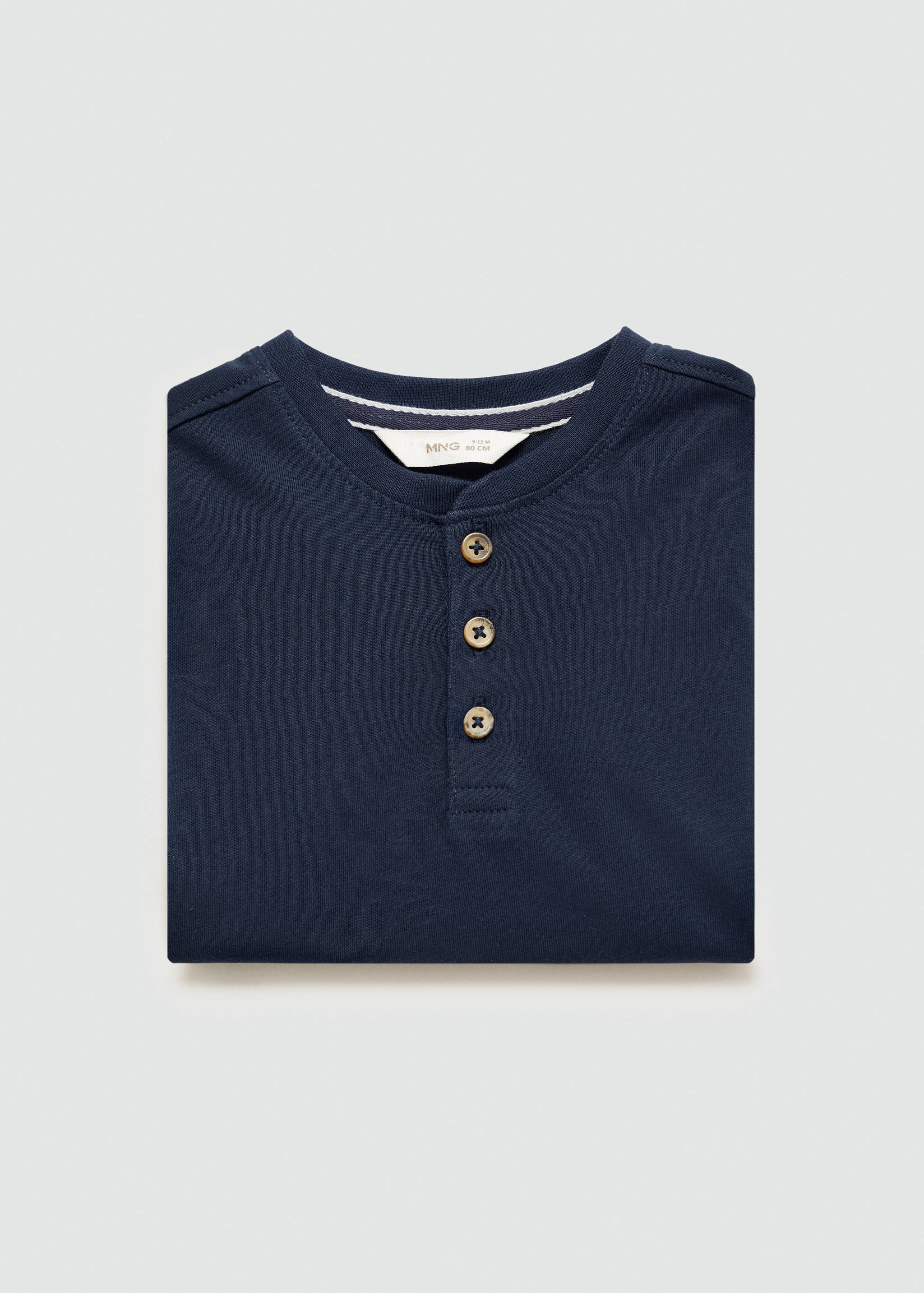 Long sleeve cotton t-shirt - Details of the article 0