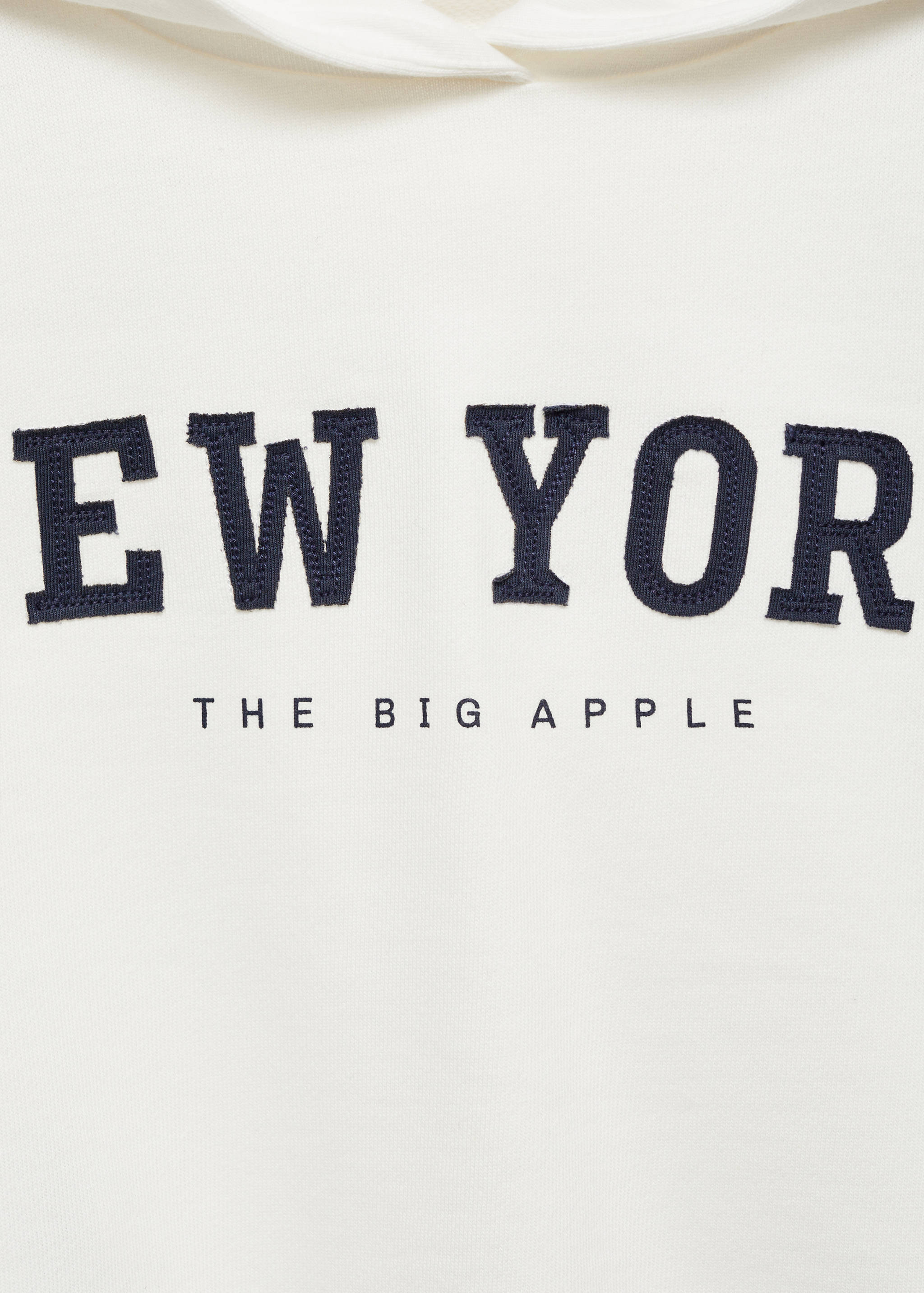 Embroidered message sweatshirt - Details of the article 8