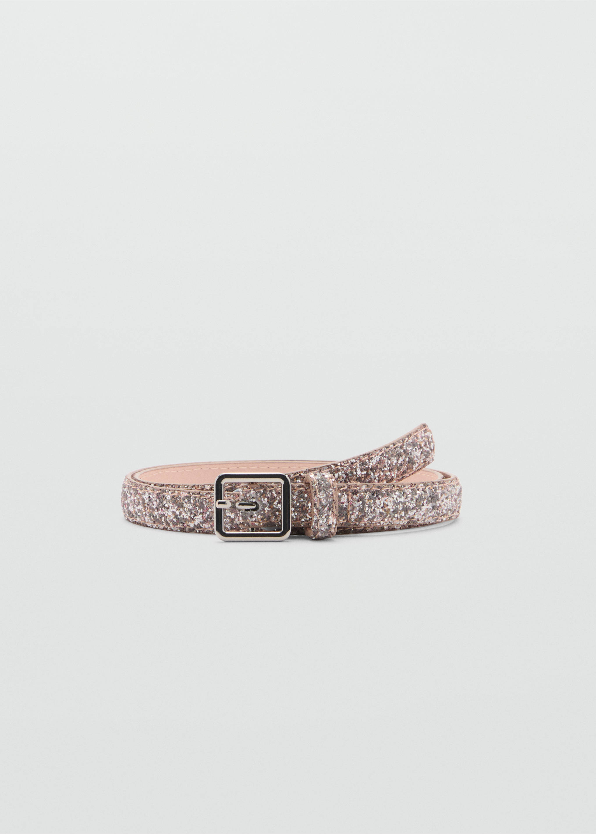 Ceinture à paillettes - Article sans modèle, Argent. Ref: 77033294-00.