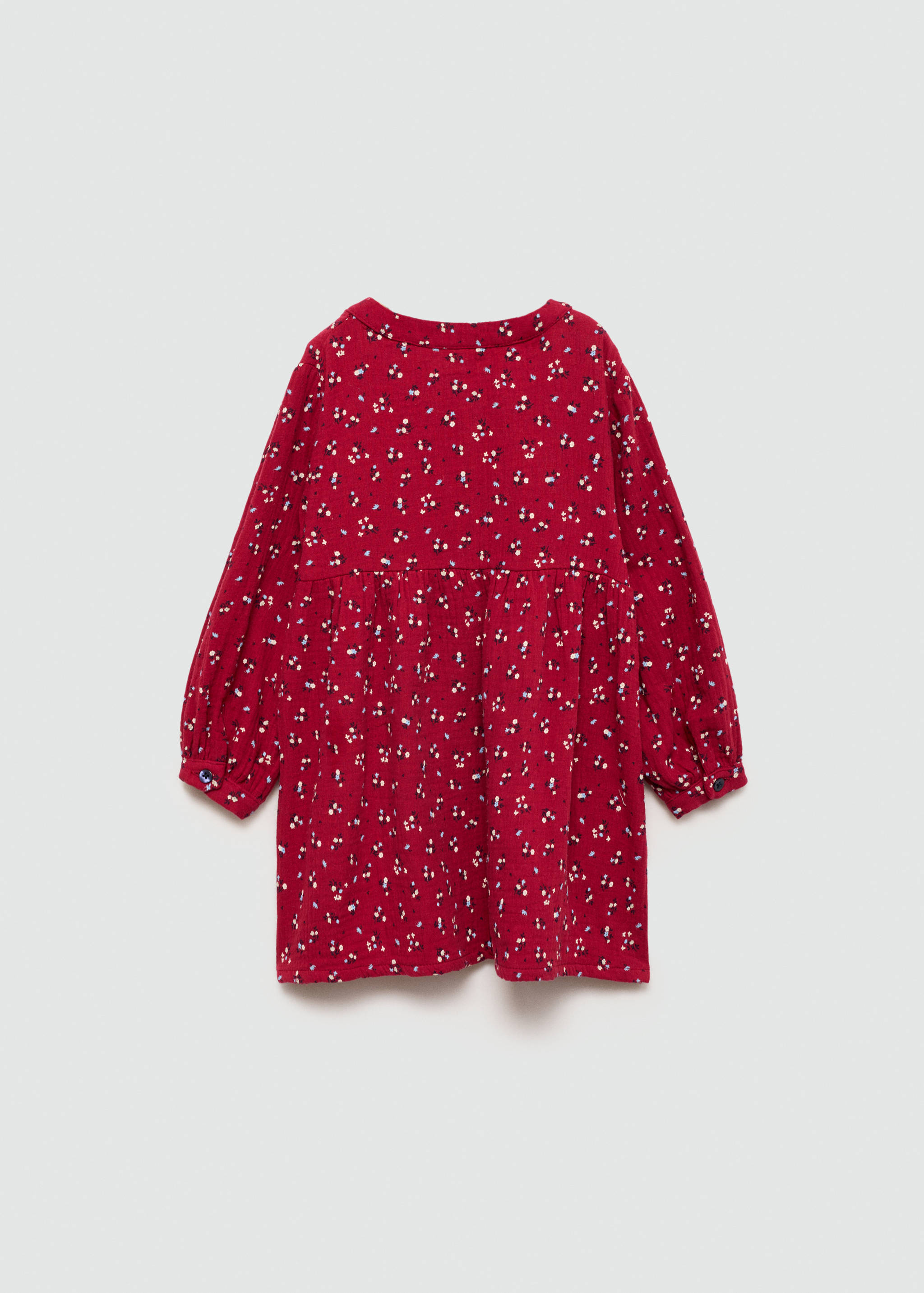 Robe coton fleurs - Verso de l’article