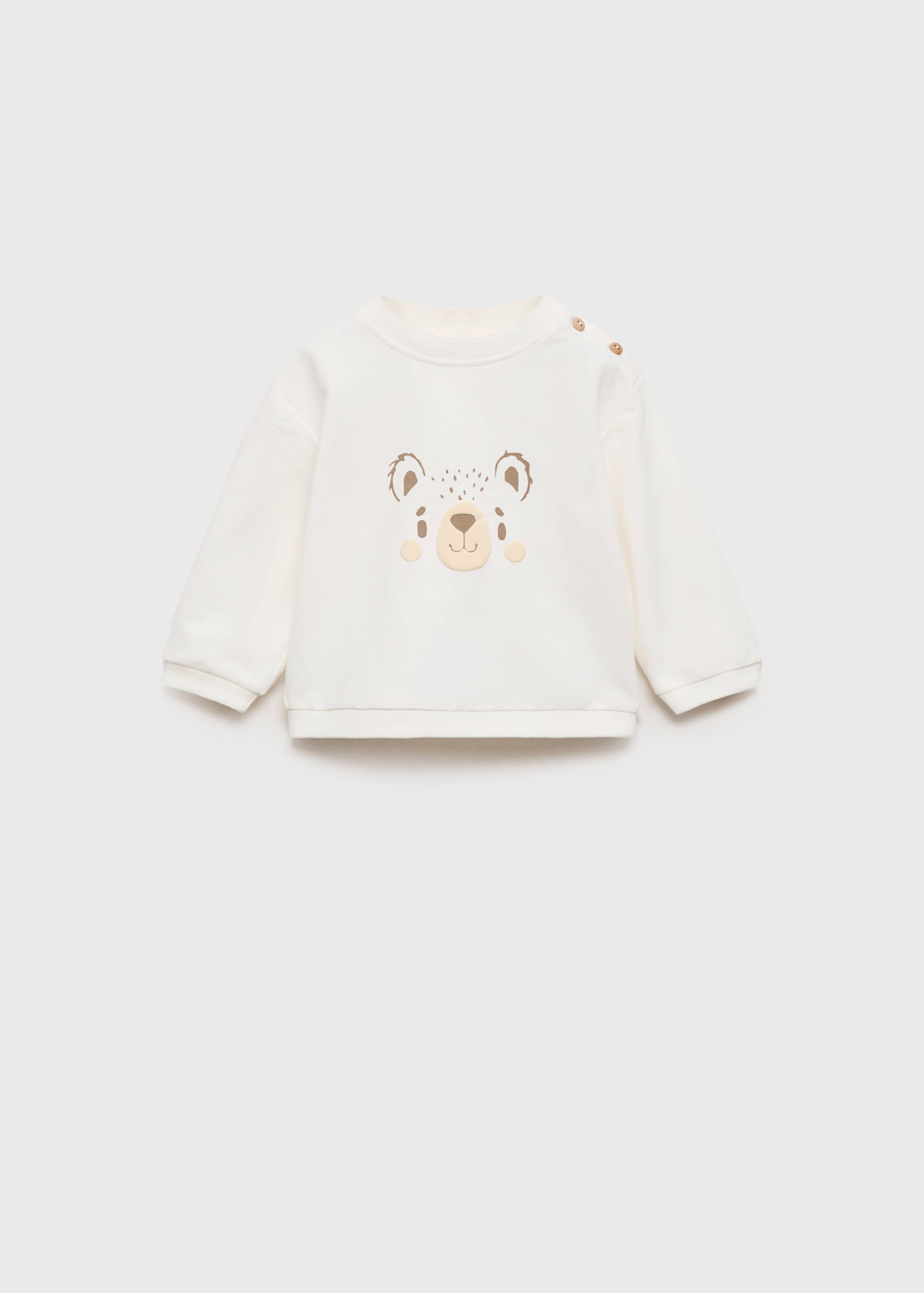 Sweat-shirt imprimé ours - Article sans modèle