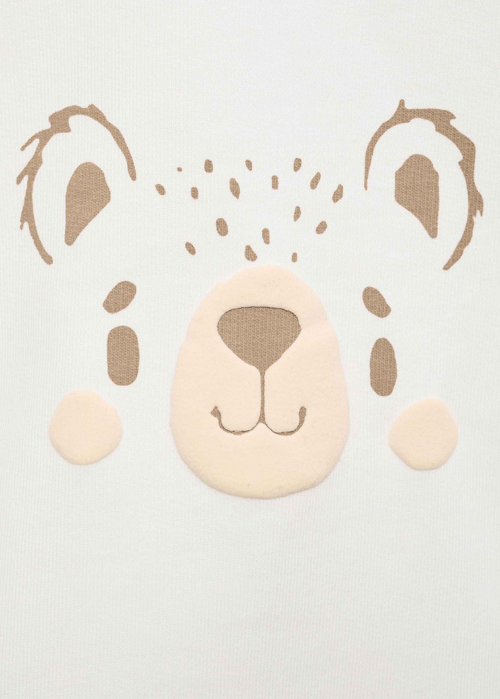 Sweat-shirt imprimé ours - Détail de l'article 8