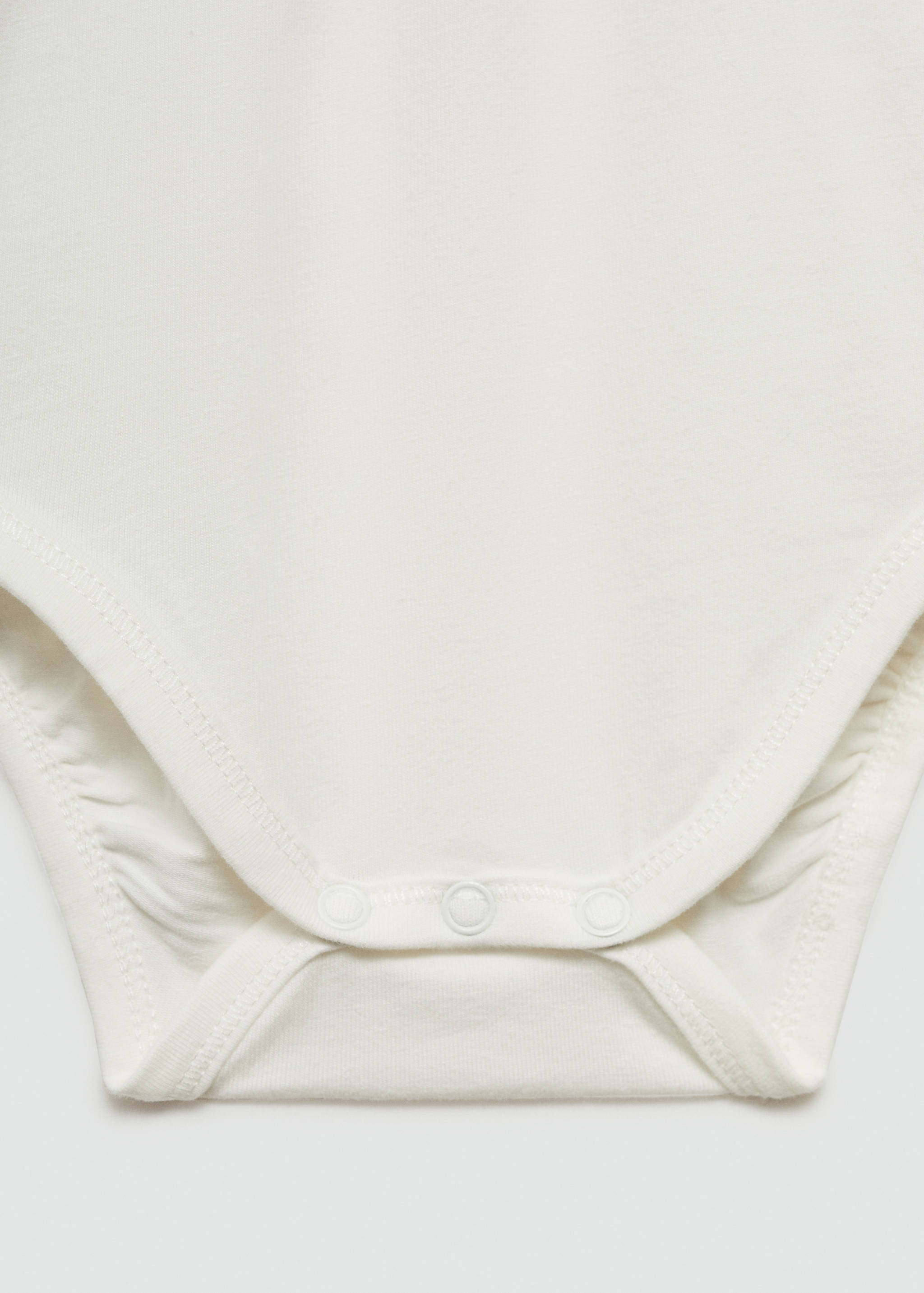 Babydoll-neck bodysuit - Details of the article 8
