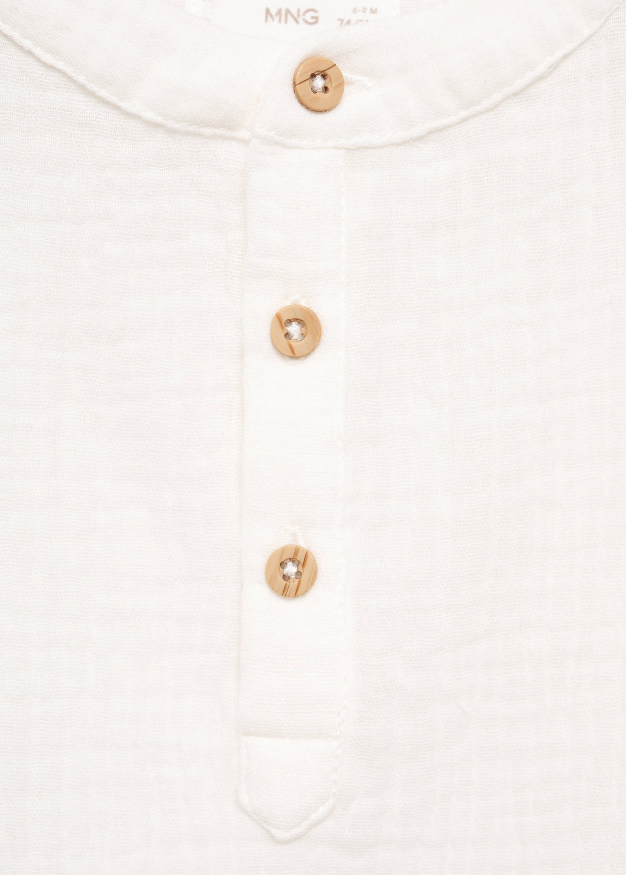 Cotton bambula shirt - Details of the article 8