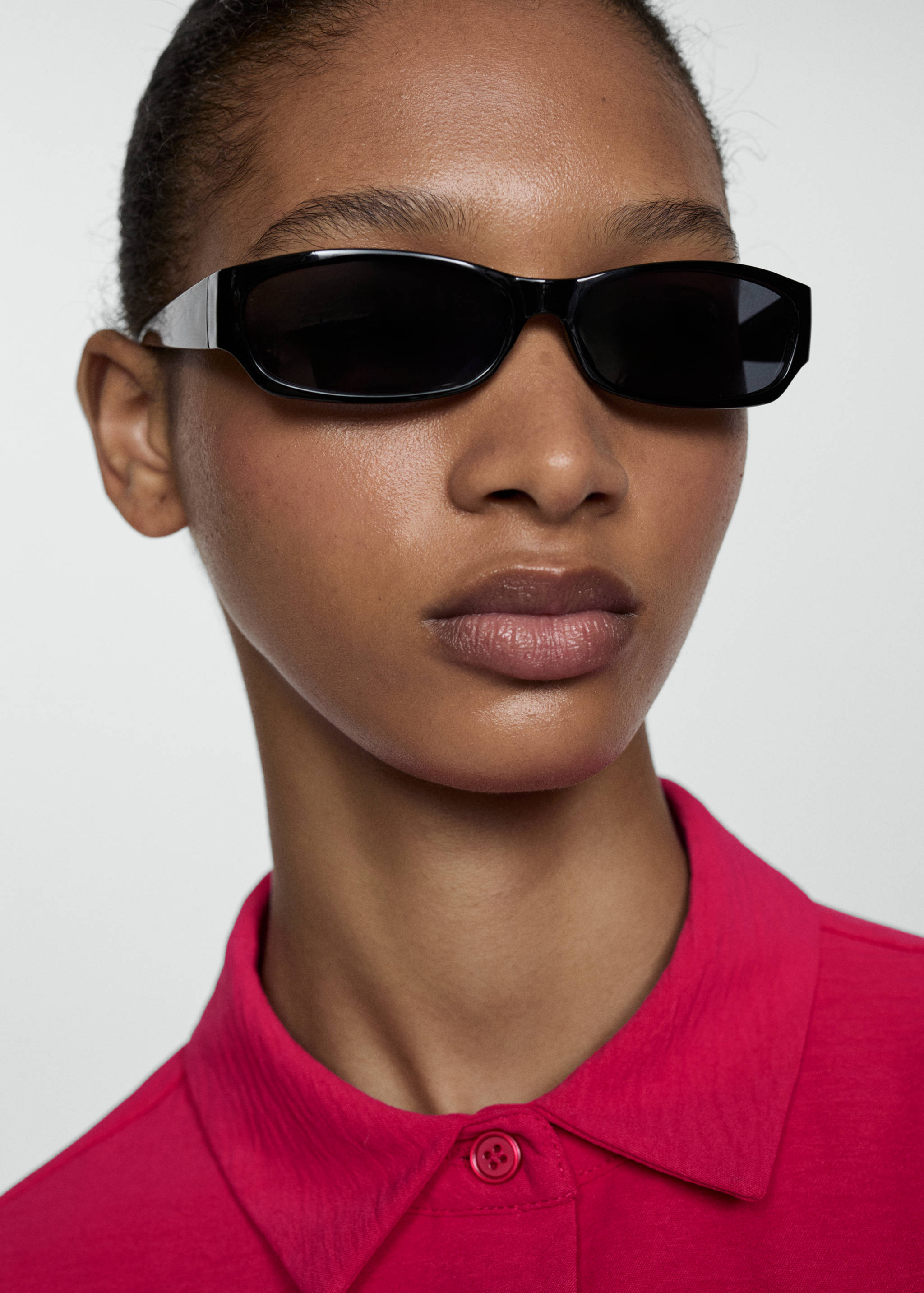 Textured flowy blouse - Details of the article 1