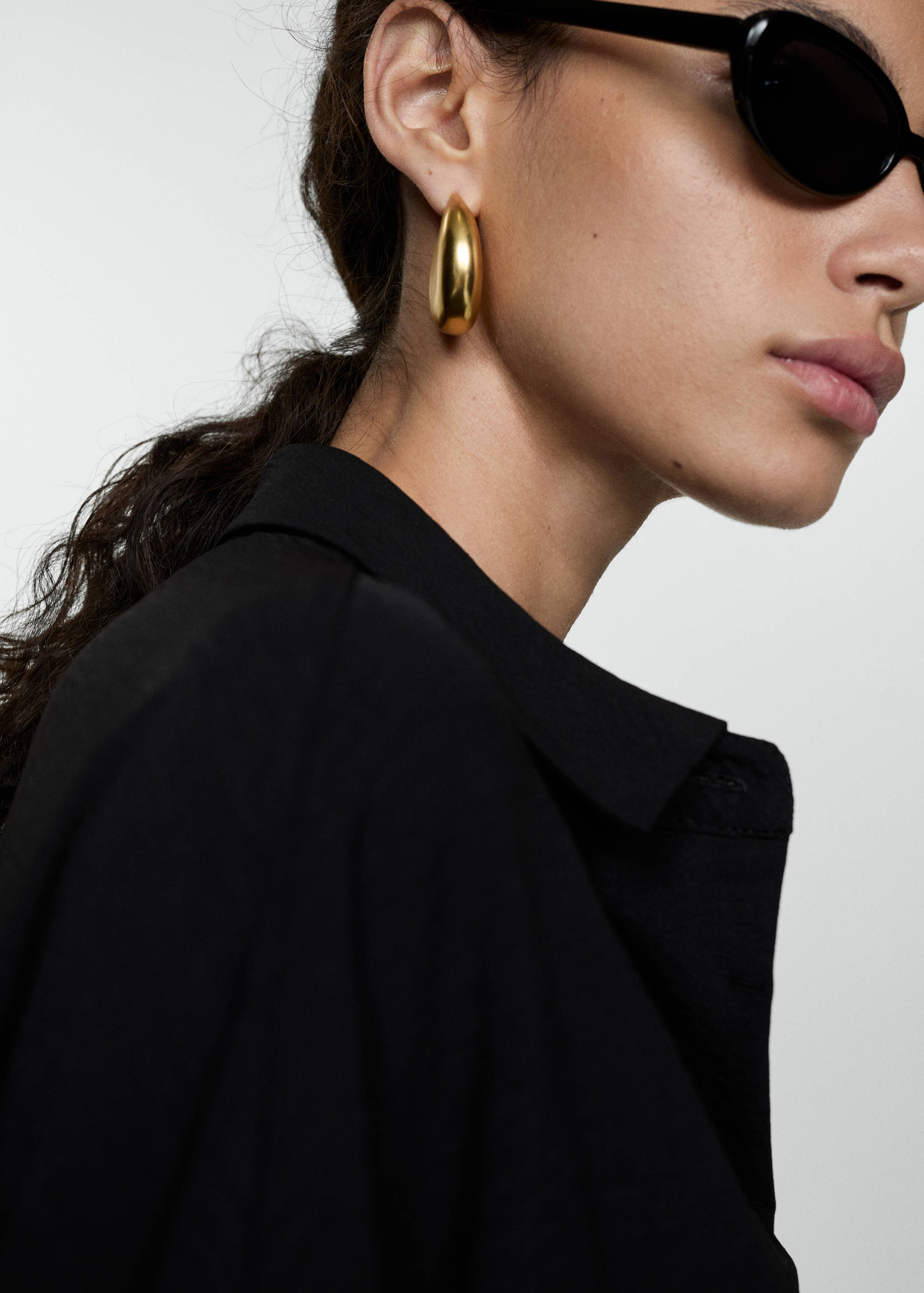 Textured flowy blouse - Details of the article 1