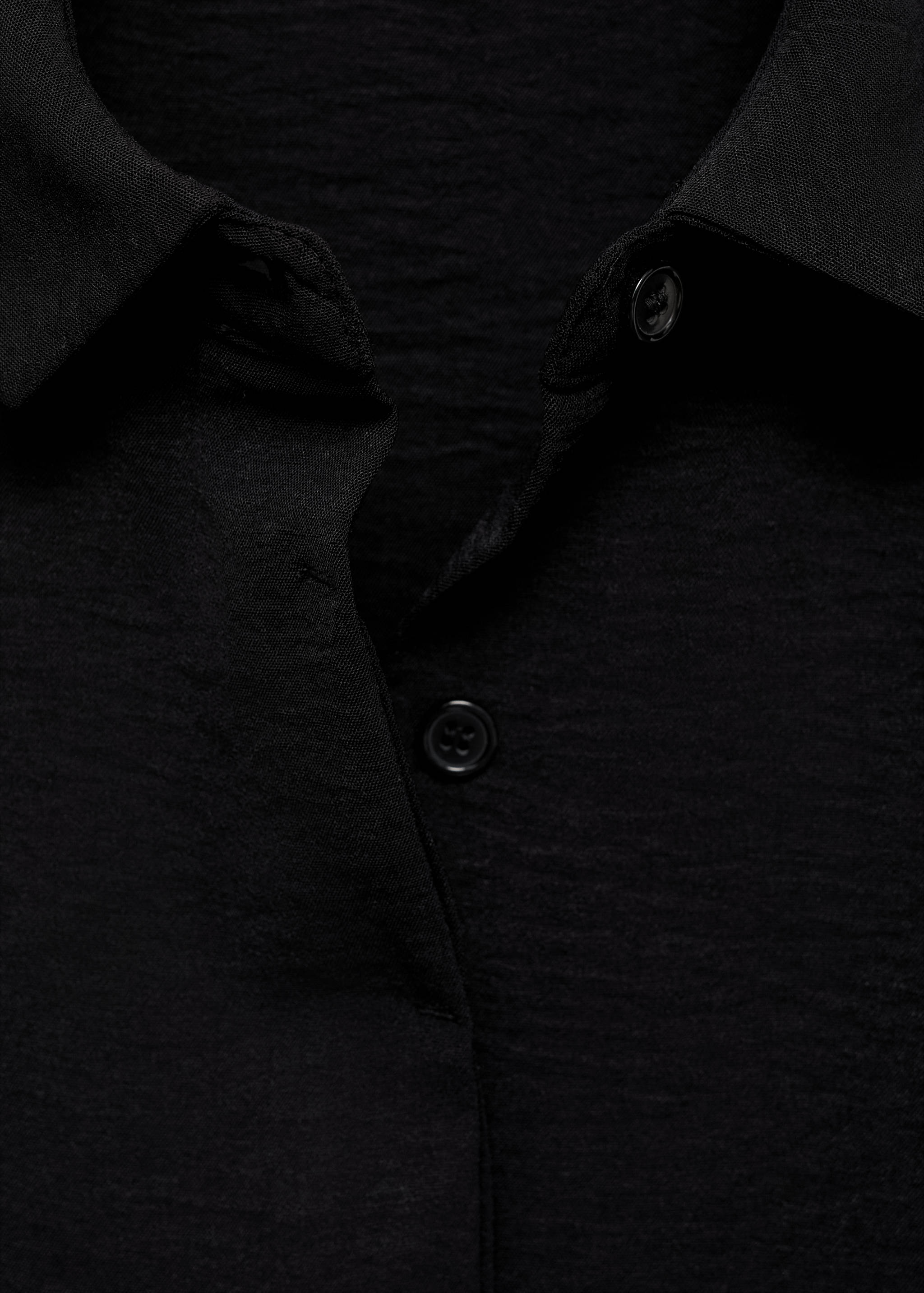 Textured flowy blouse - Details of the article 8