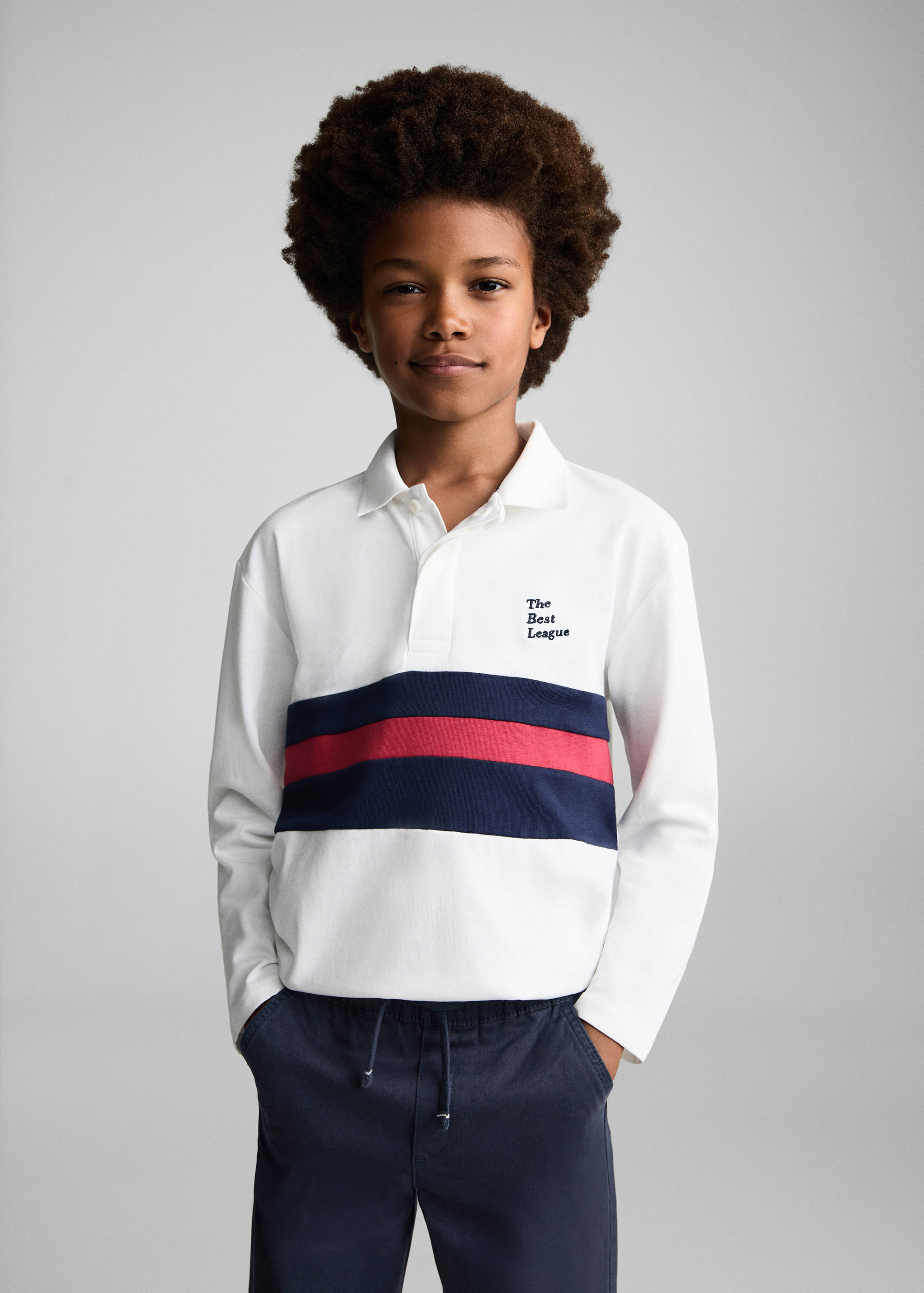 Elastic waist trousers - Medium plane