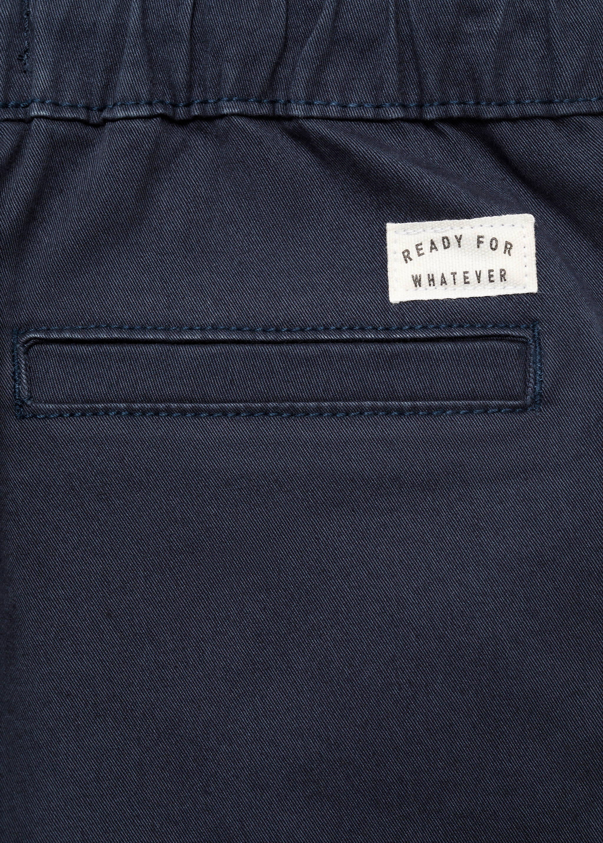 Elastic waist trousers - Details of the article 0