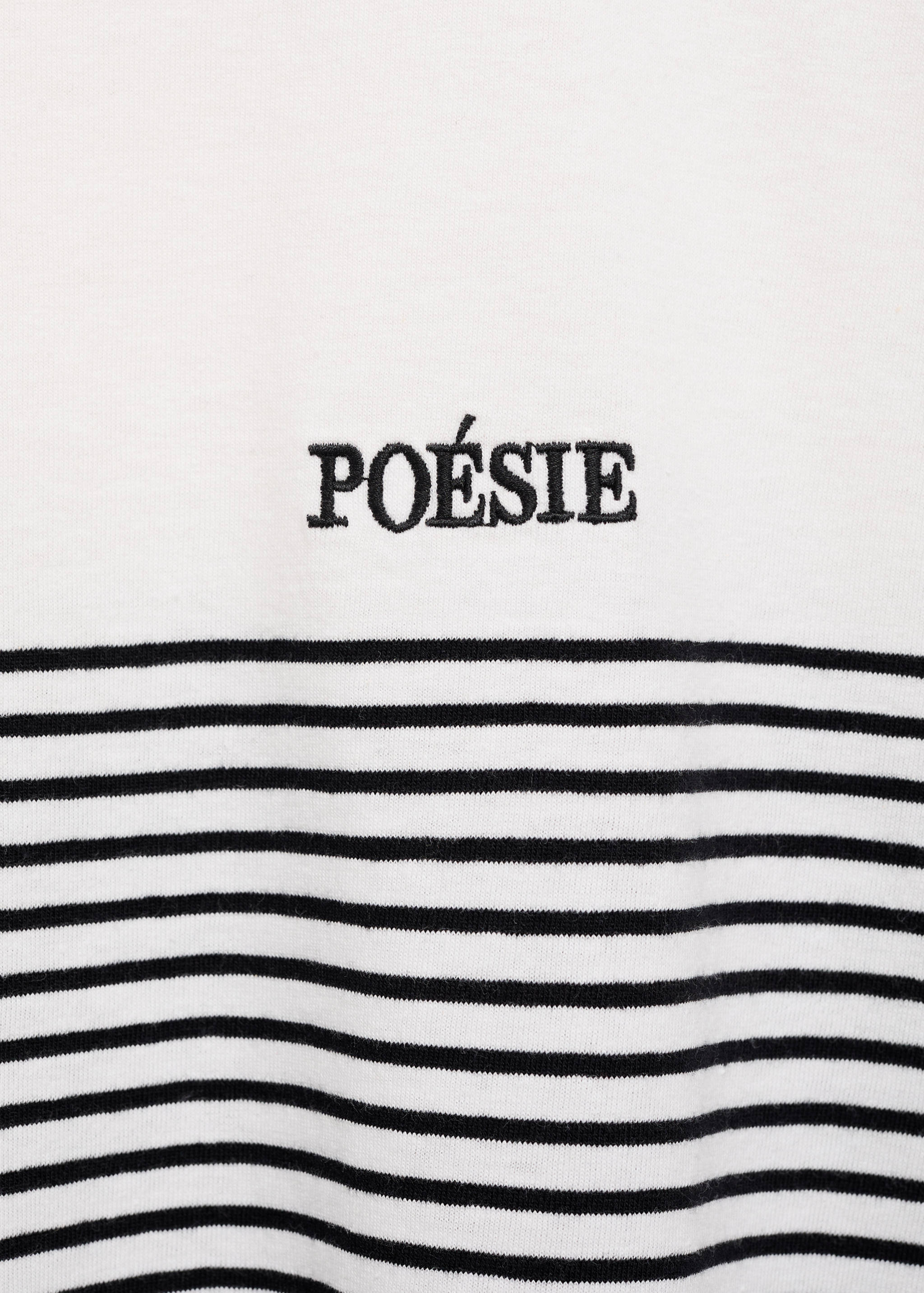 Striped cotton T-shirt - Details of the article 8