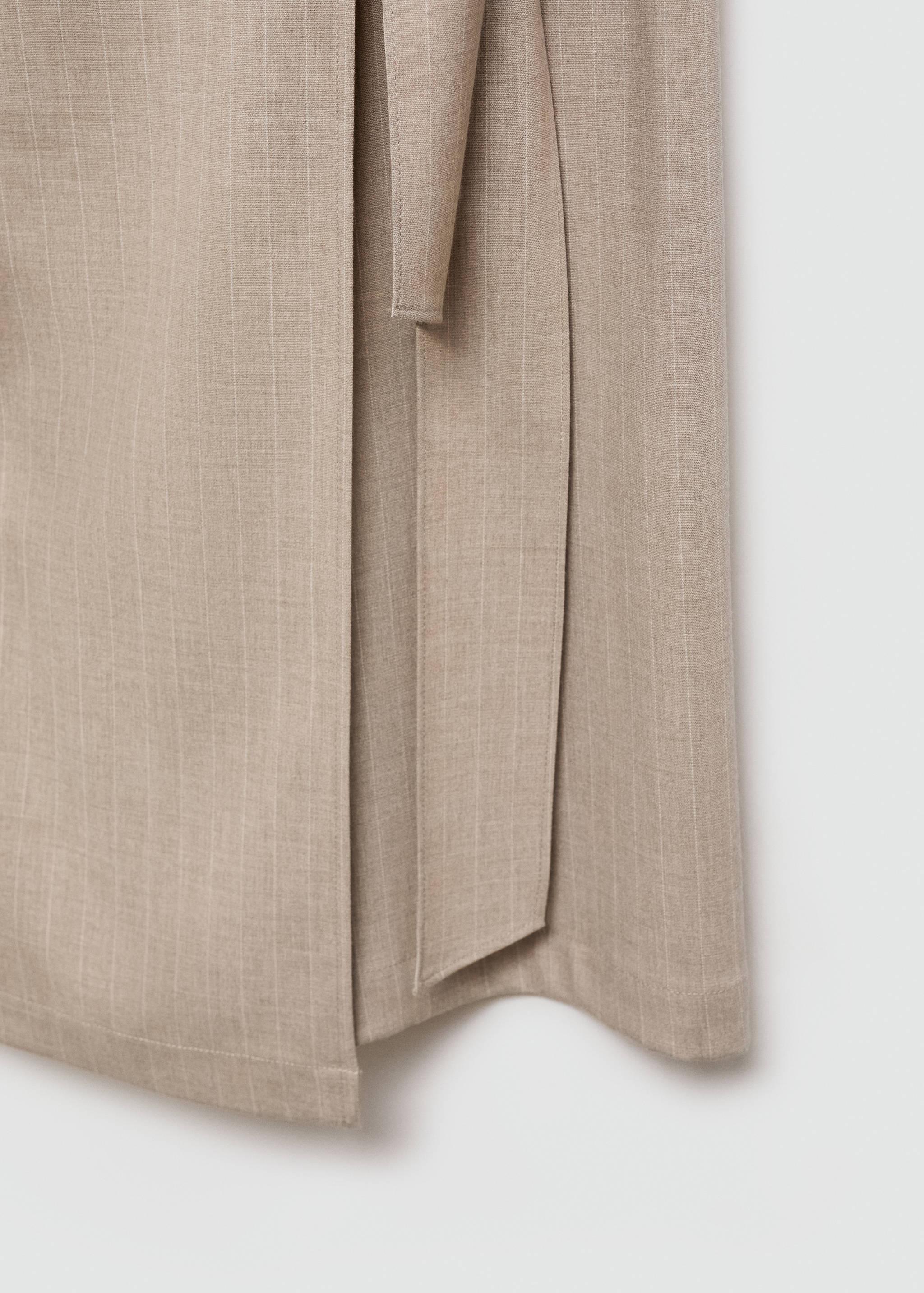 Striped bow dress - Details of the article 0