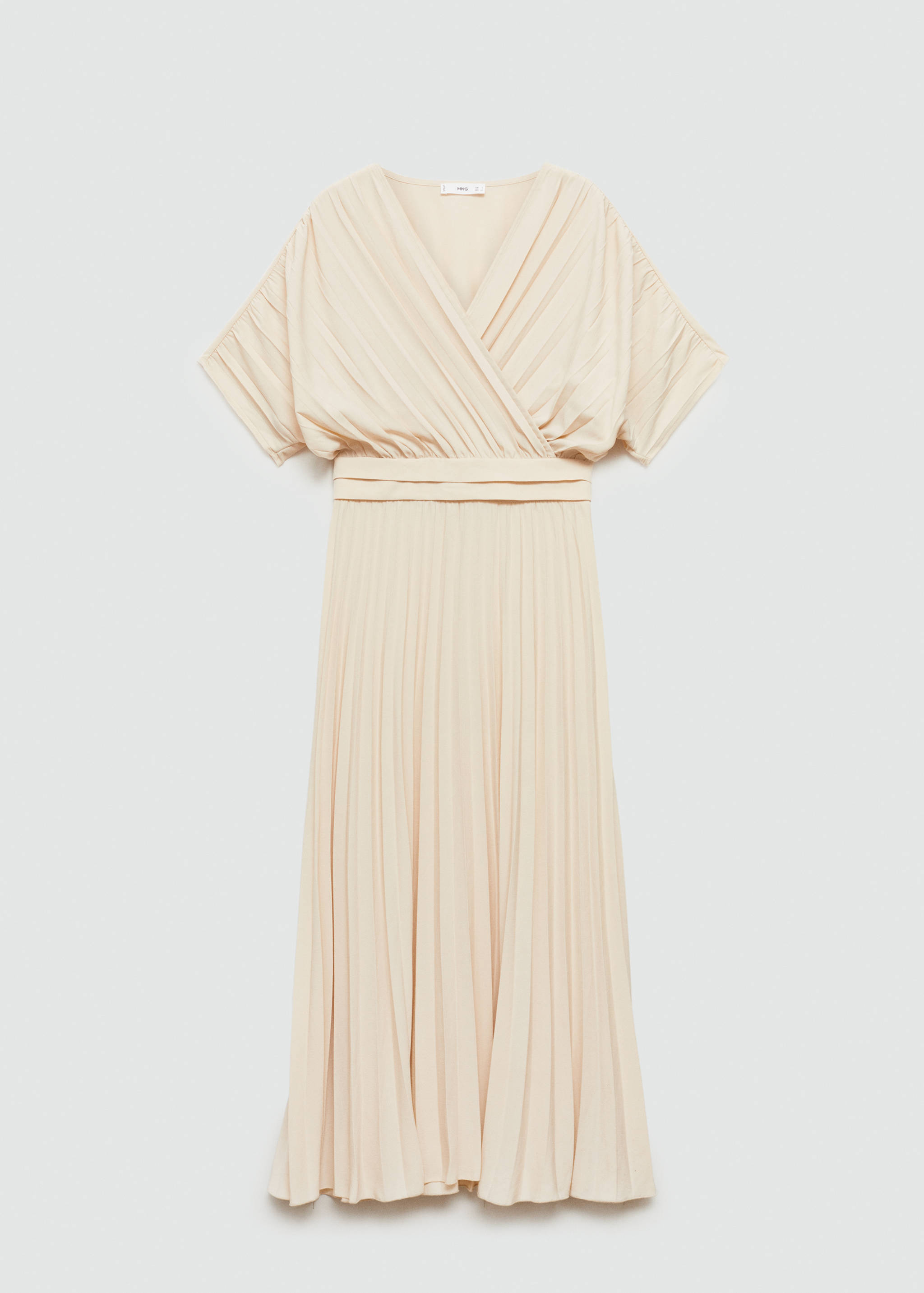 Pleated A-line dress - Article without model