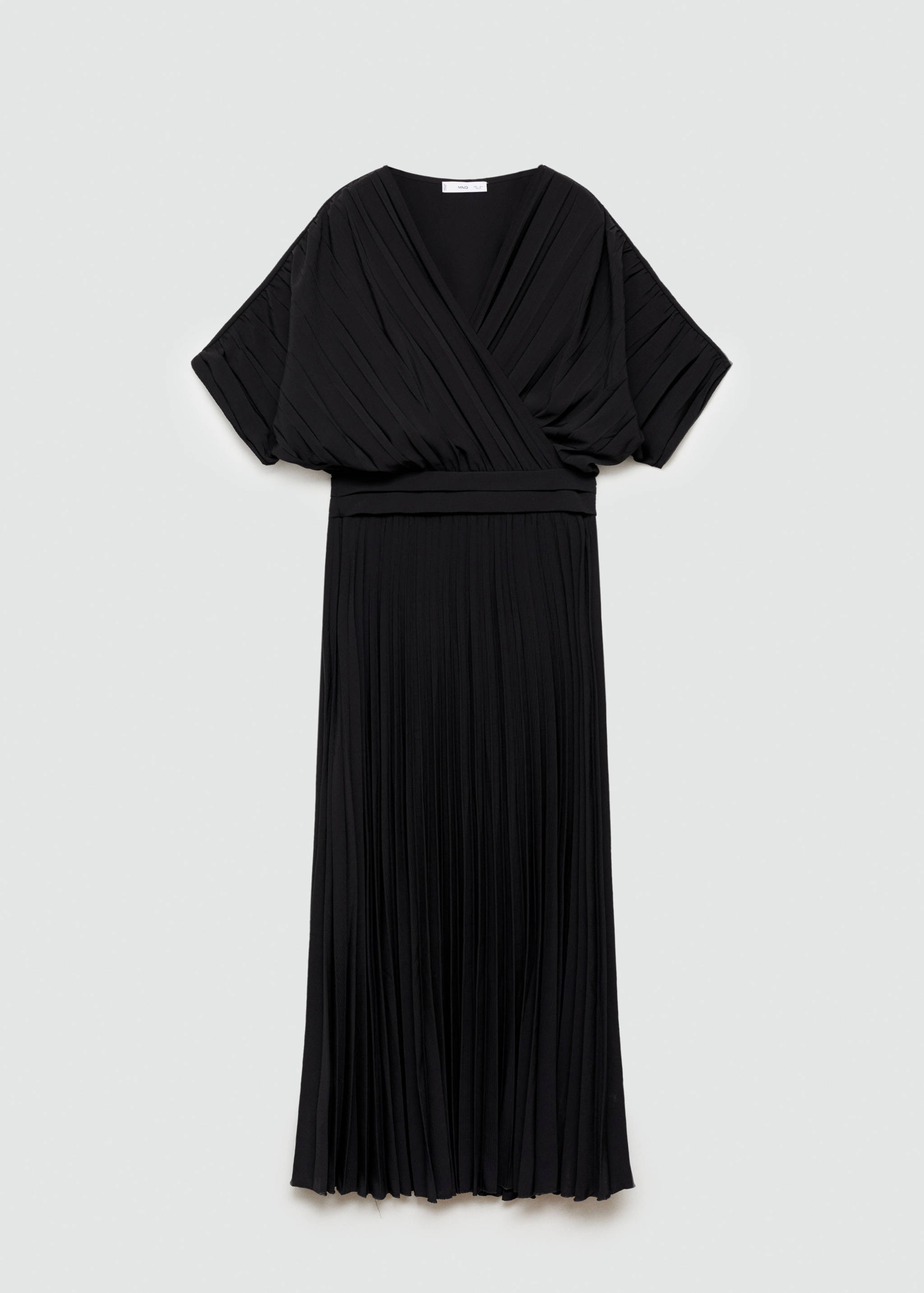 Pleated A-line dress - Article without model