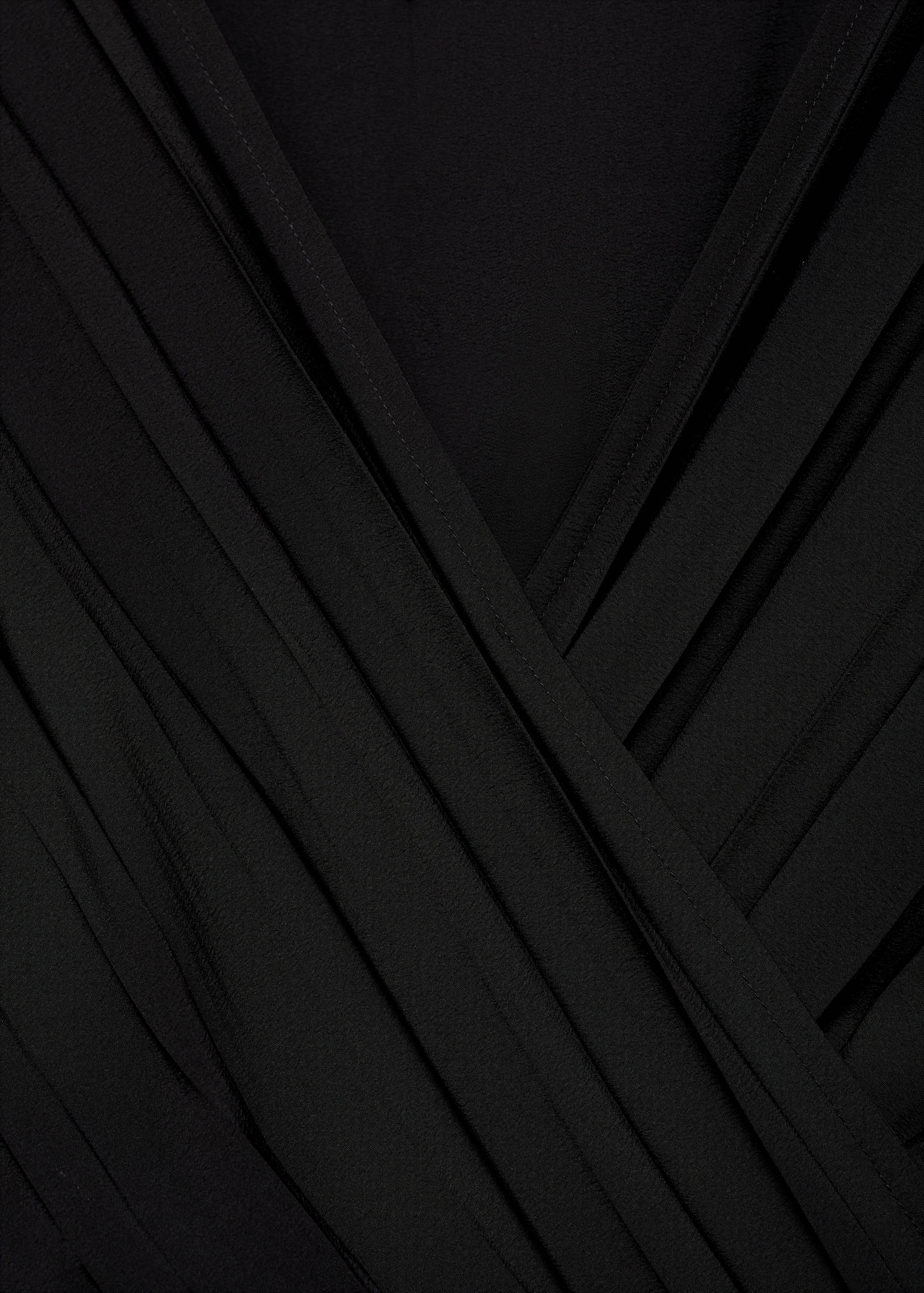 Pleated A-line dress - Details of the article 8